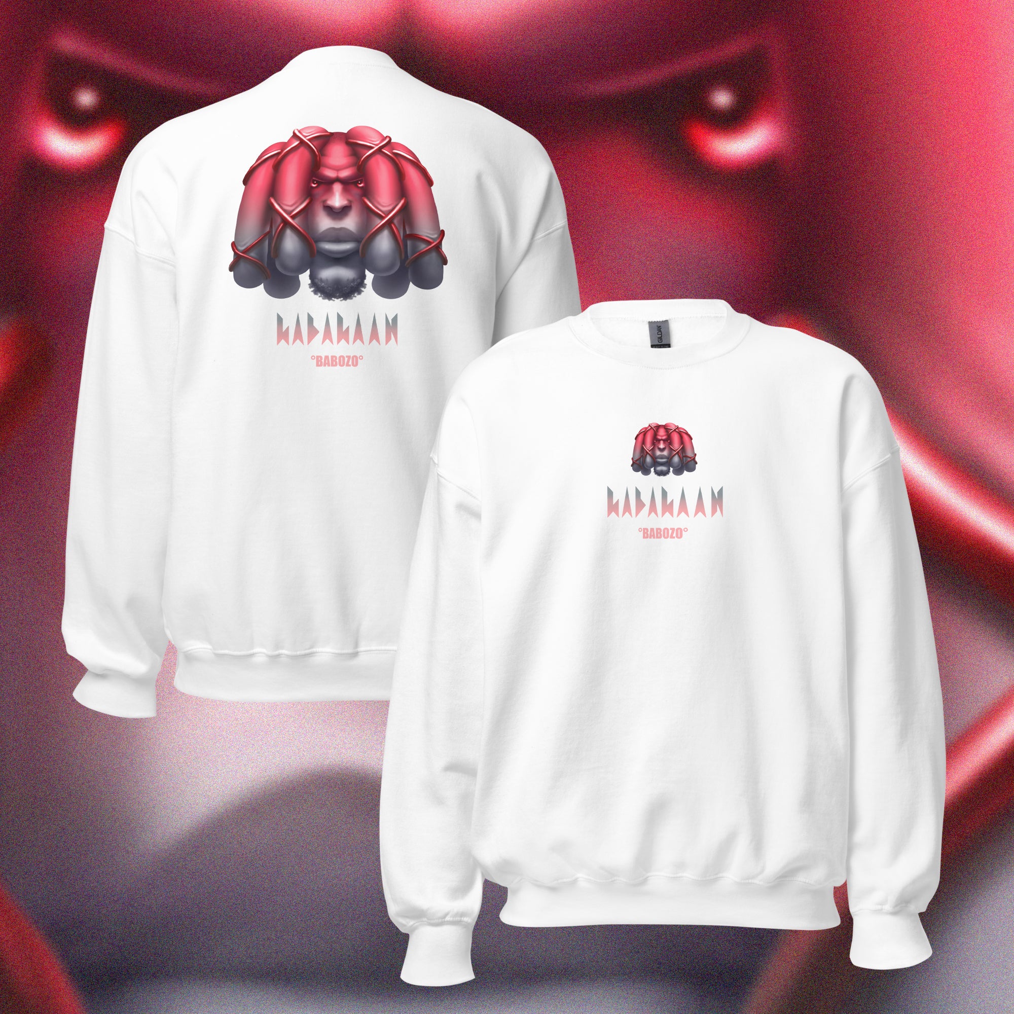 SWEATSHIRT BABOZO ROUGE