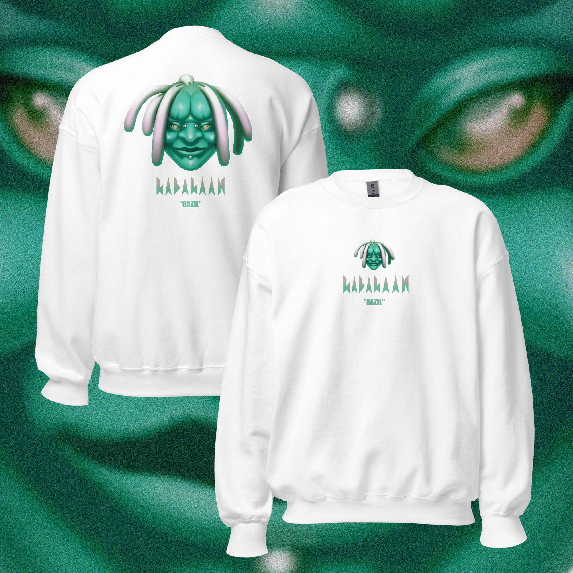 SWEATSHIRT BAZIL VERT