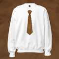 SWEATSHIRT CRAVATE MARRON