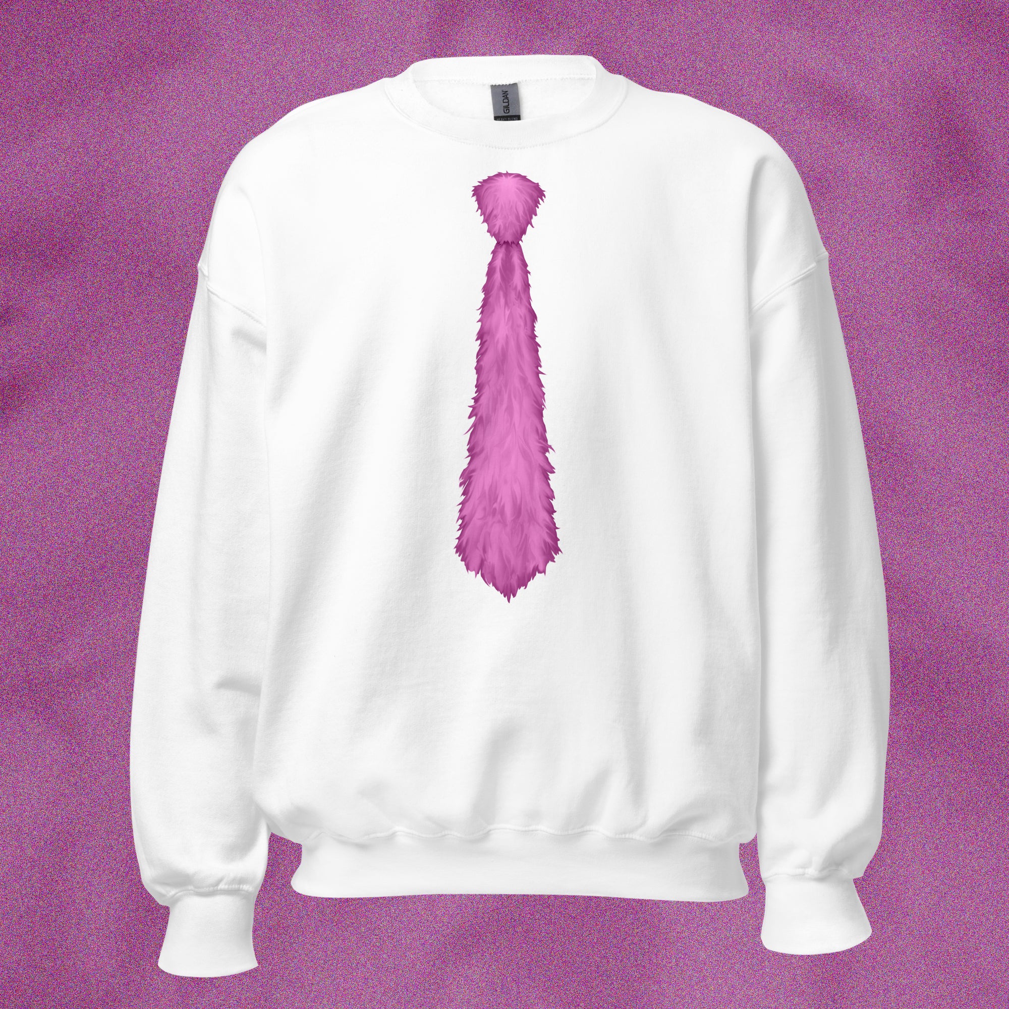 SWEATSHIRT CRAVATE ROSE