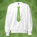 SWEATSHIRT CRAVATE VERTE