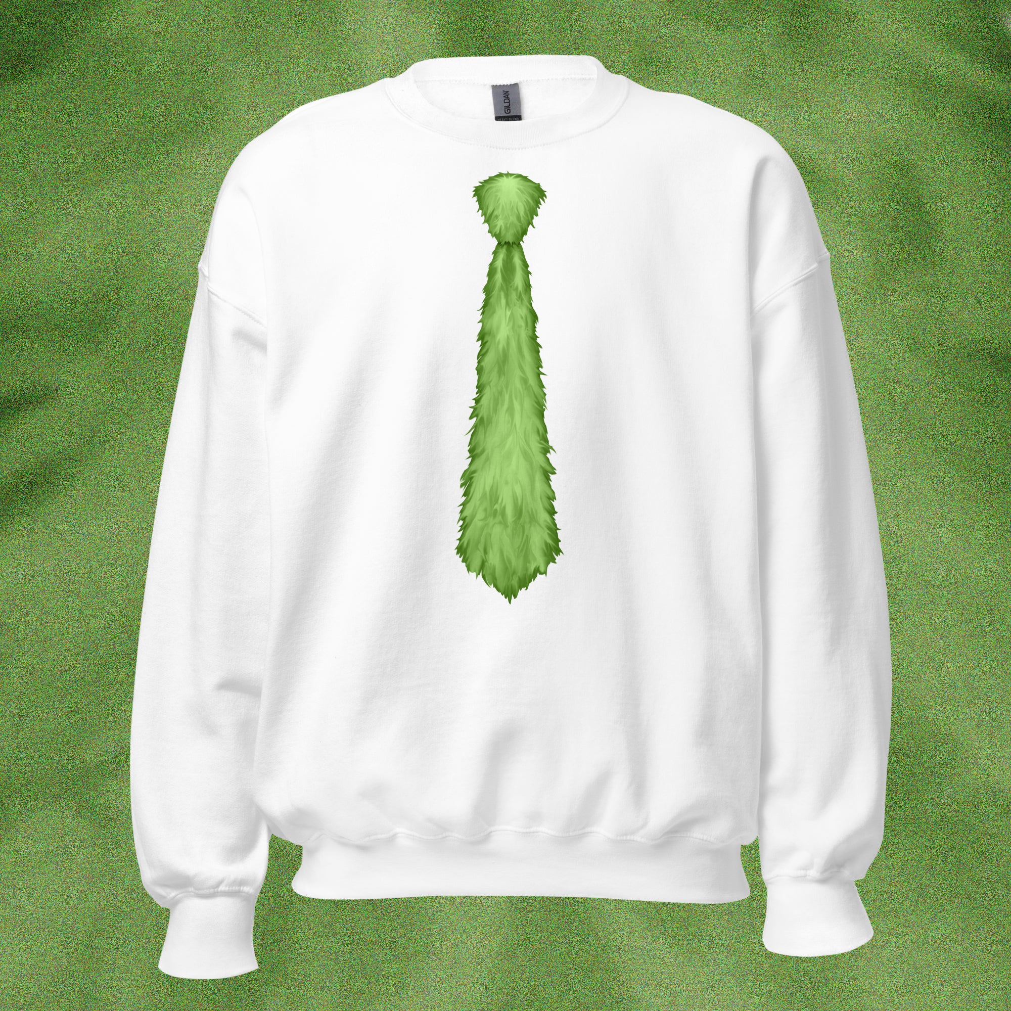 SWEATSHIRT CRAVATE VERTE