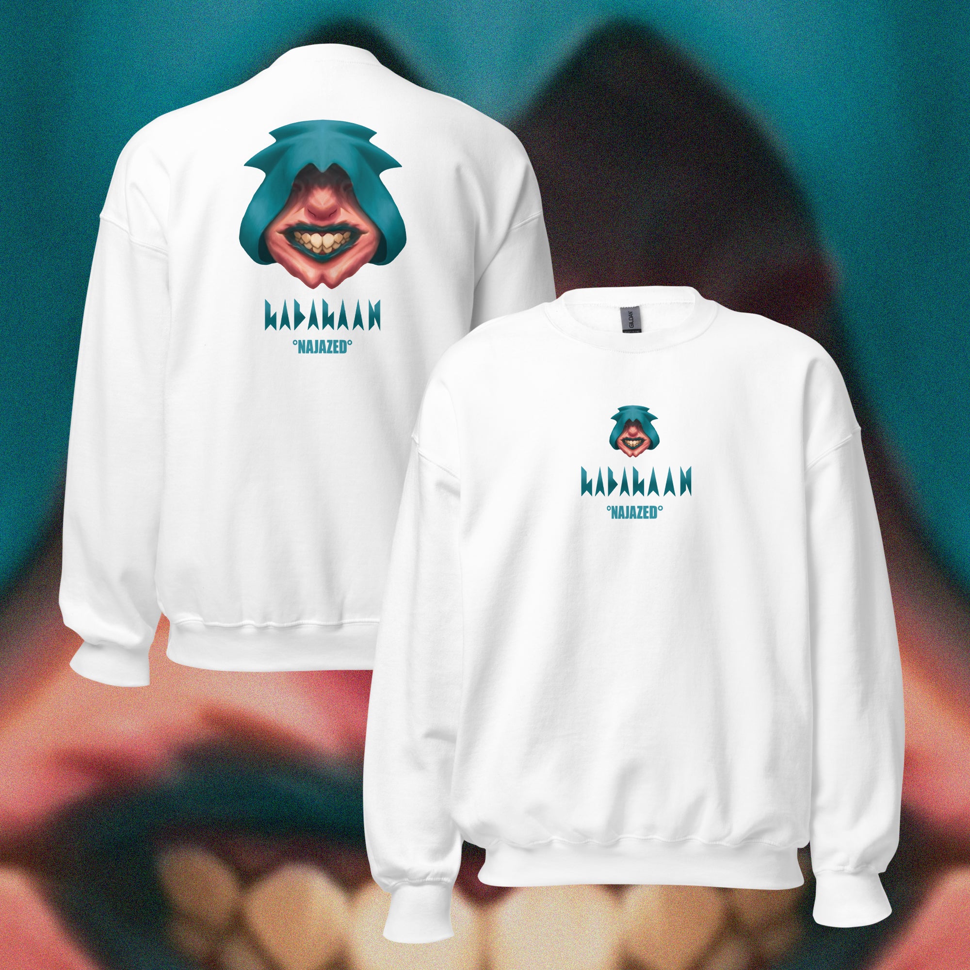 SWEATSHIRT NAJAZED BLEU