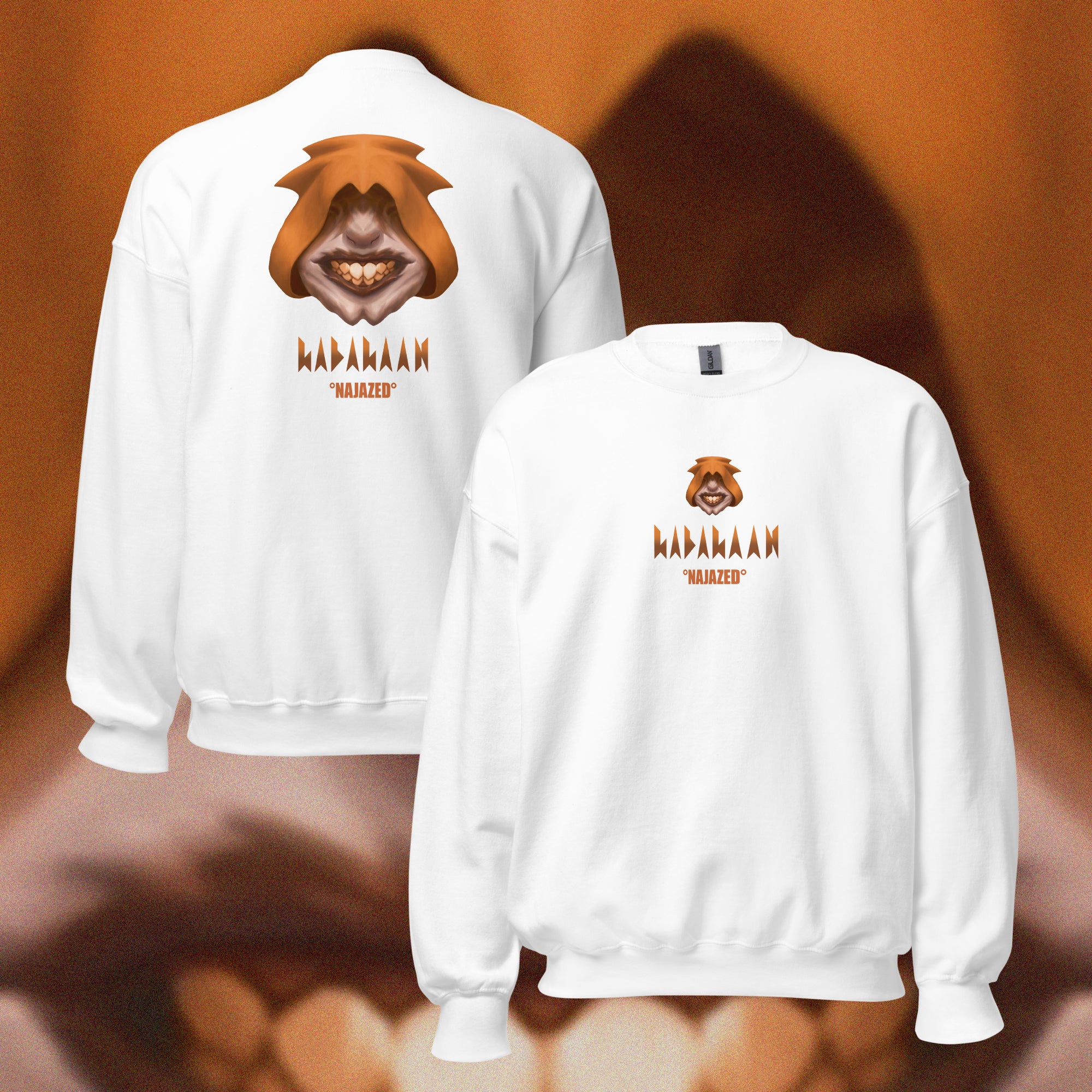 SWEATSHIRT NAJAZED ORANGE