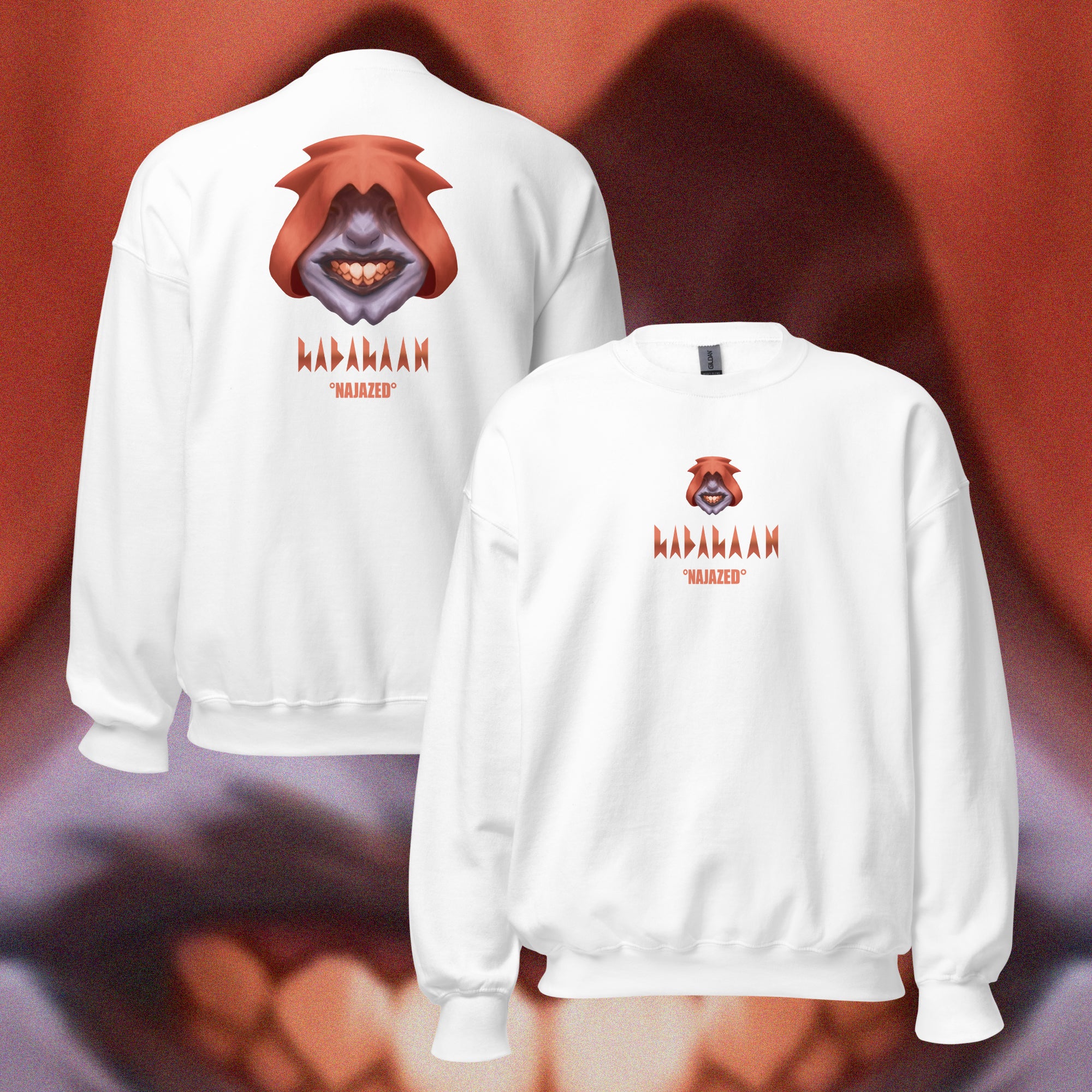 SWEATSHIRT NAJAZED ROUGE ORIGINAL