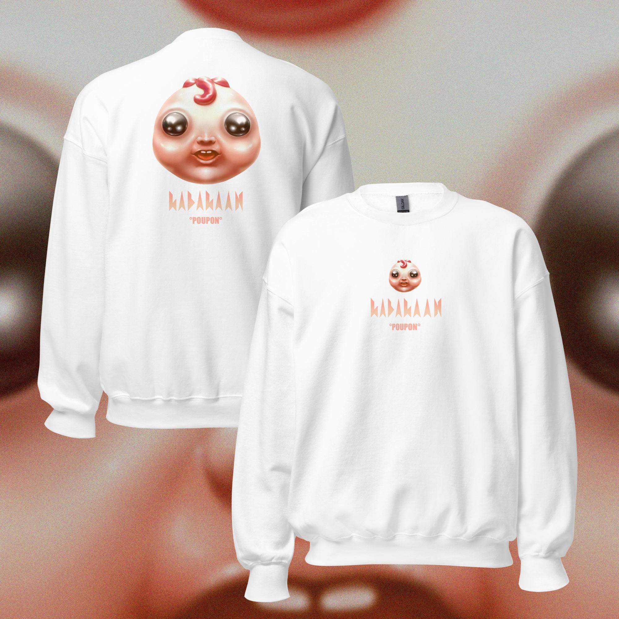 SWEATSHIRT POUPON BEIGE