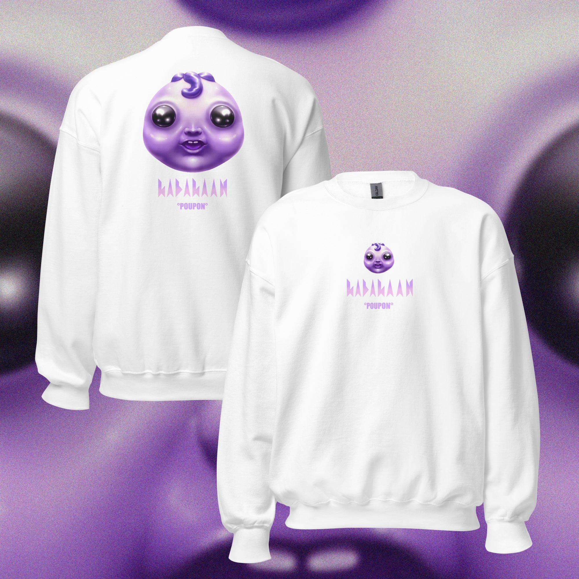 SWEATSHIRT POUPON VIOLET
