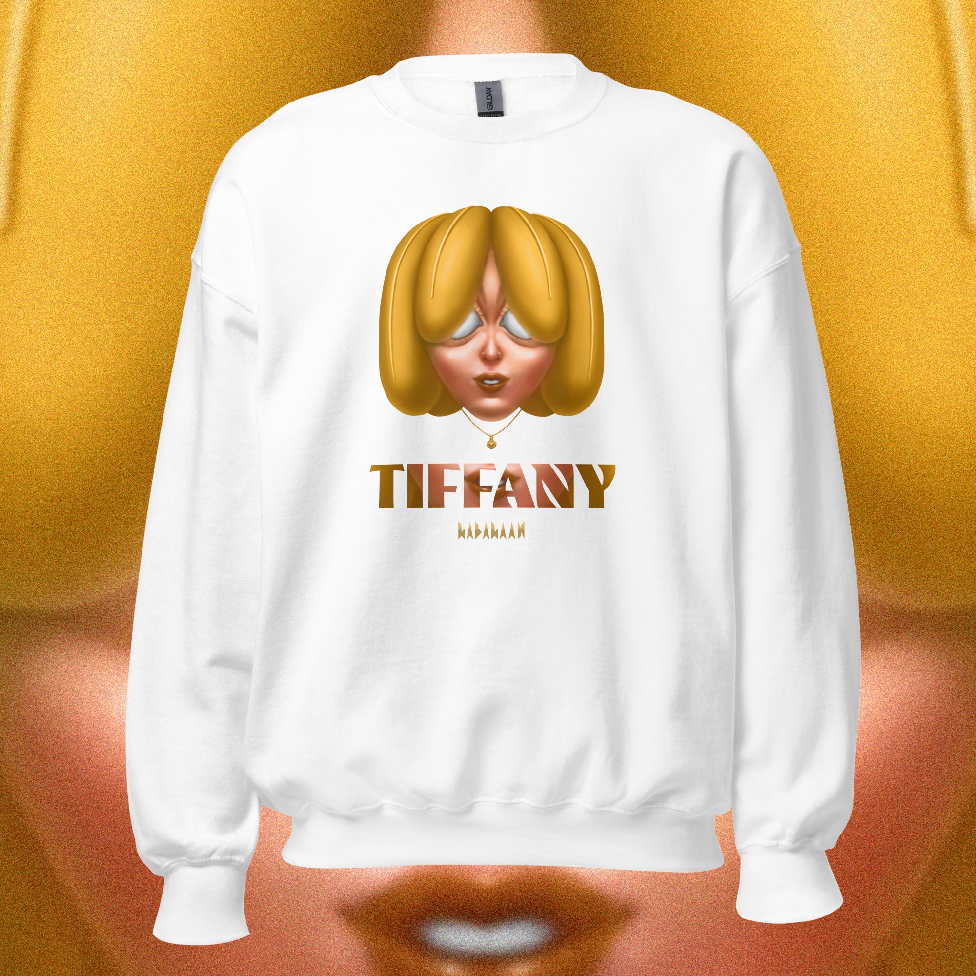 SWEATSHIRT TIFFANY JAUNE