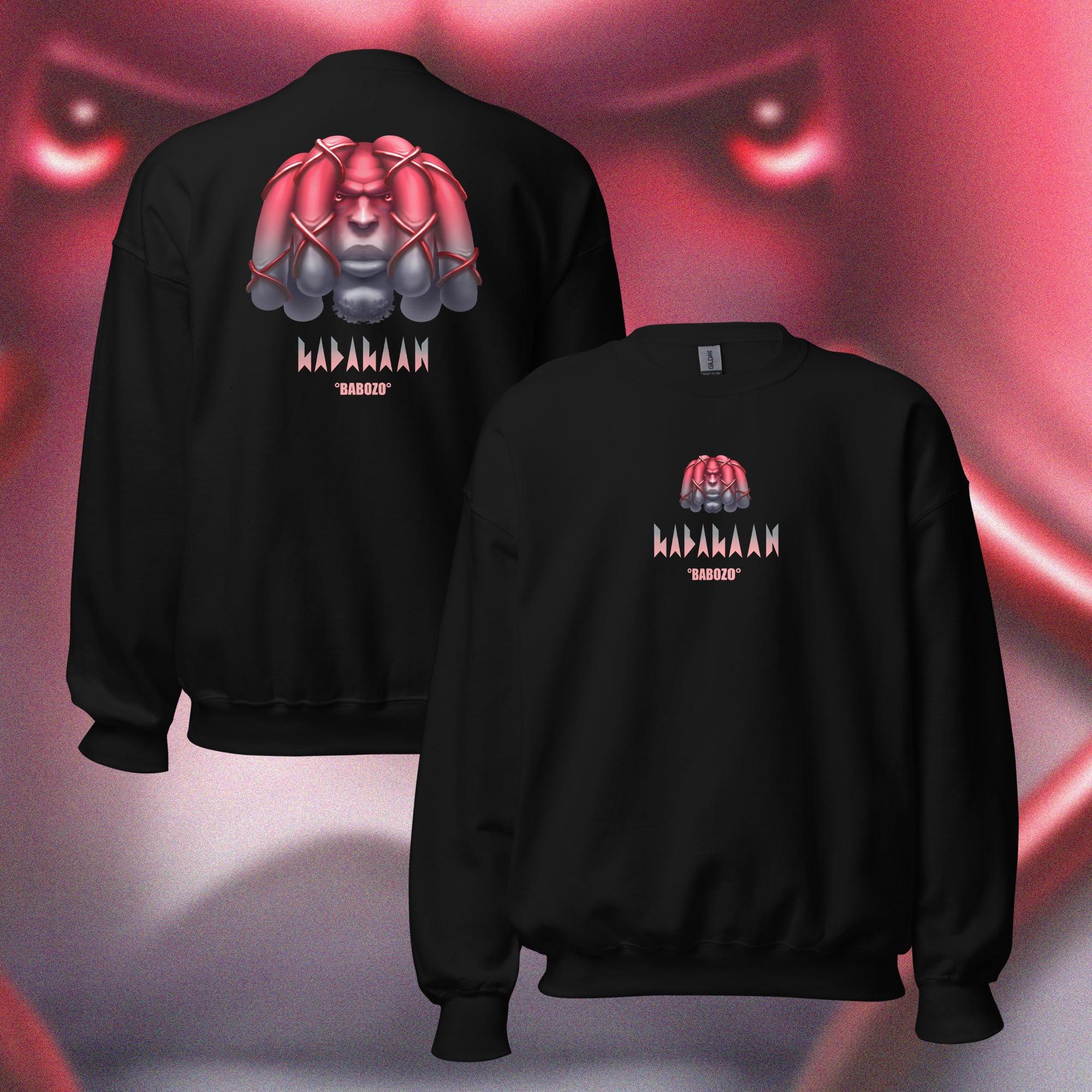 SWEATSHIRT BABOZO ROUGE