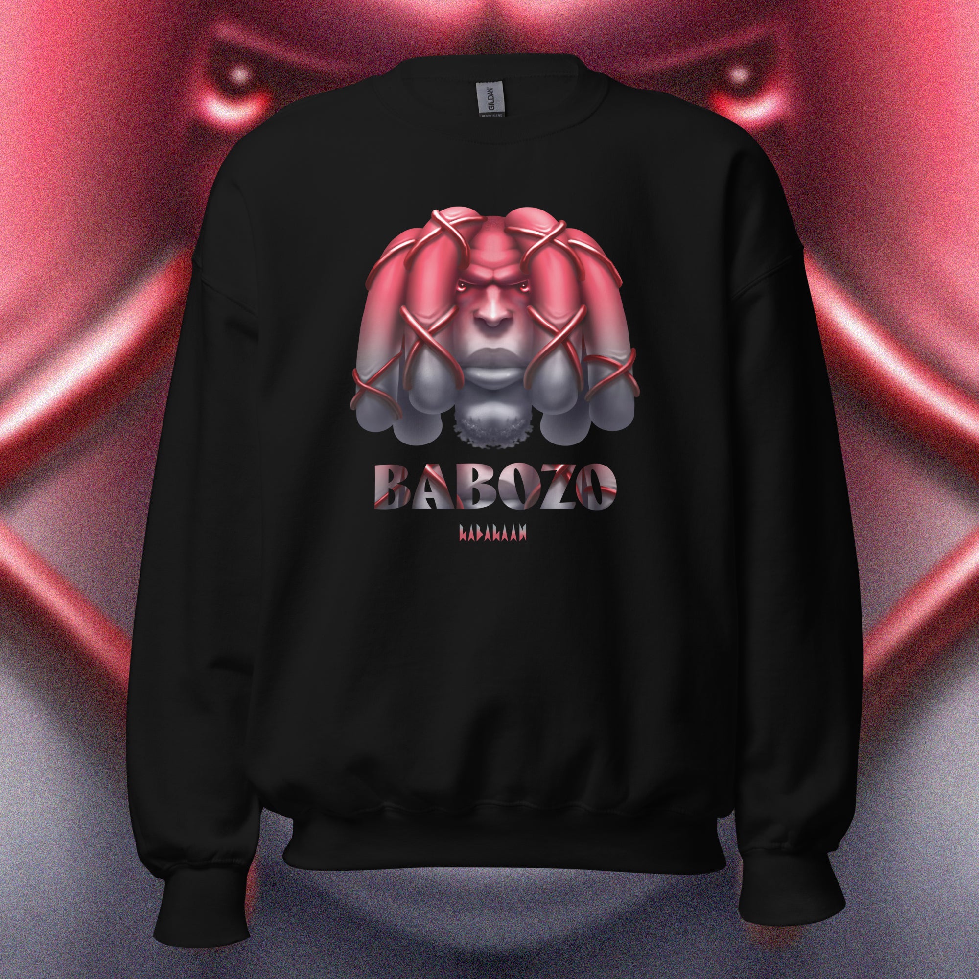 SWEATSHIRT BABOZO ROUGE
