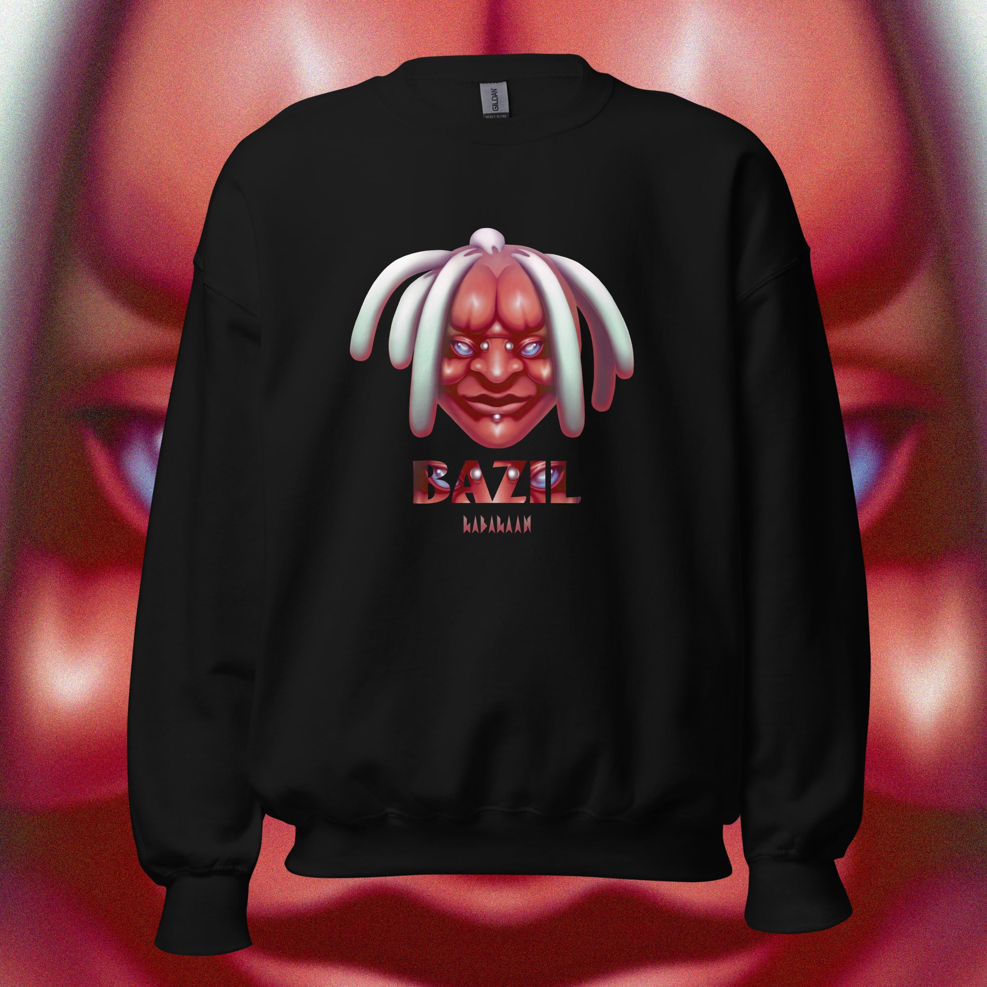 SWEATSHIRT BAZIL ROUGE