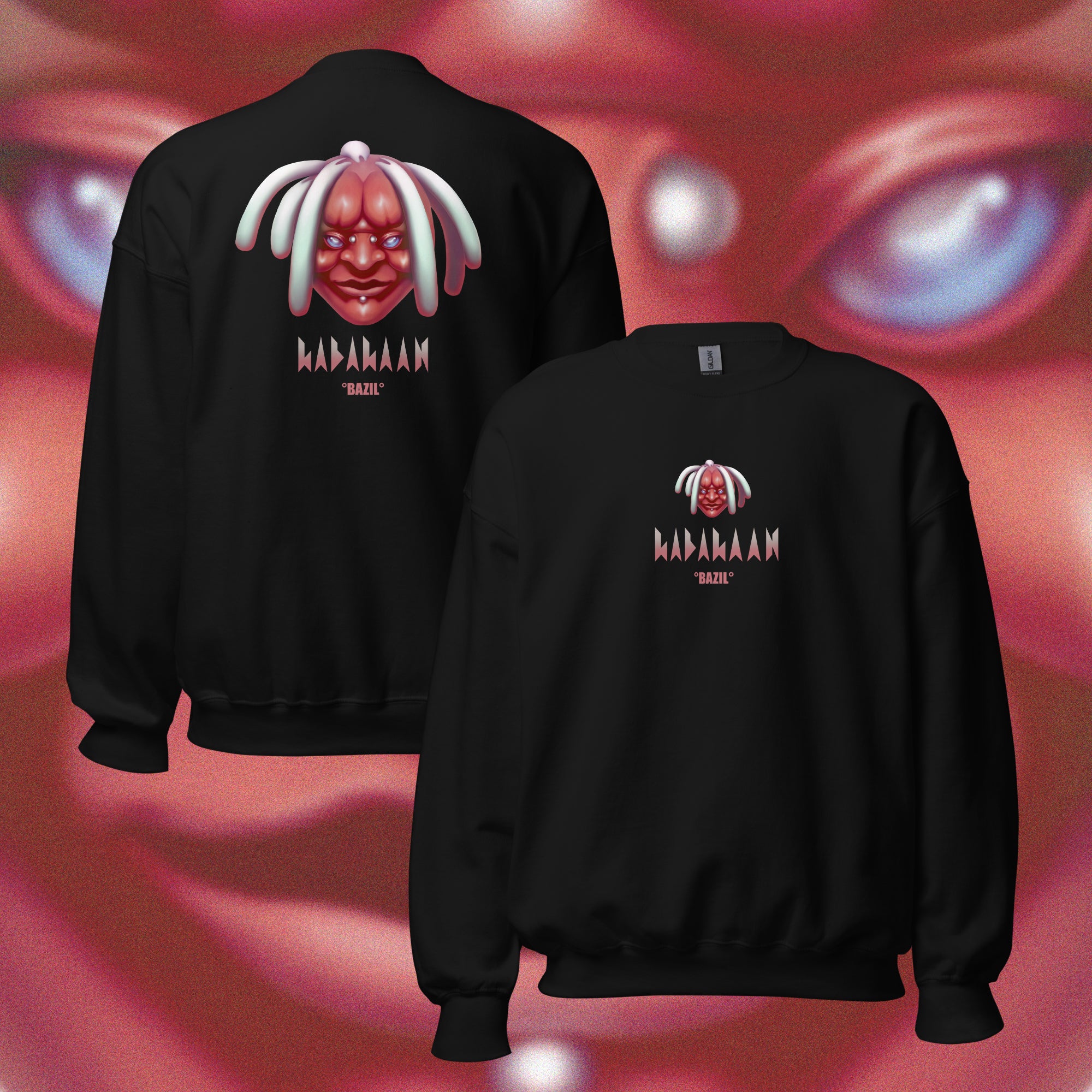 SWEATSHIRT BAZIL ROUGE ORIGINAL