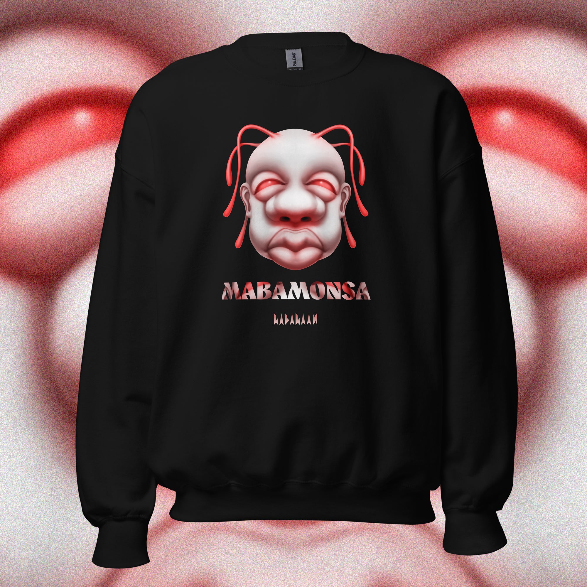 SWEATSHIRT MABAMONSA ROUGE
