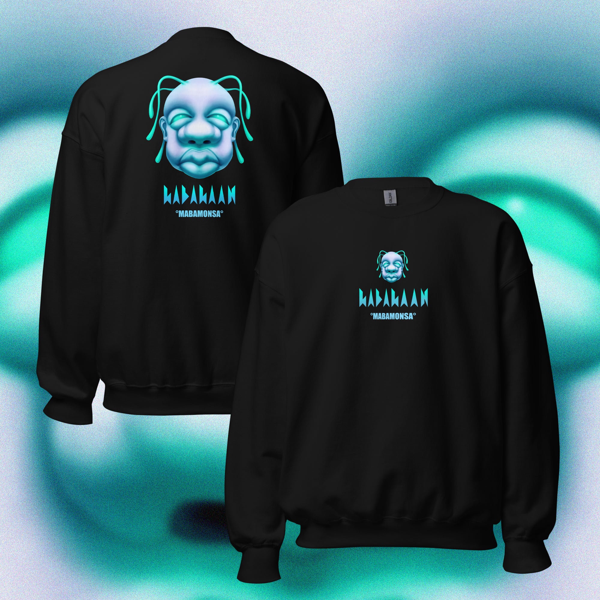 SWEATSHIRT MABAMONSA TURQUOISE