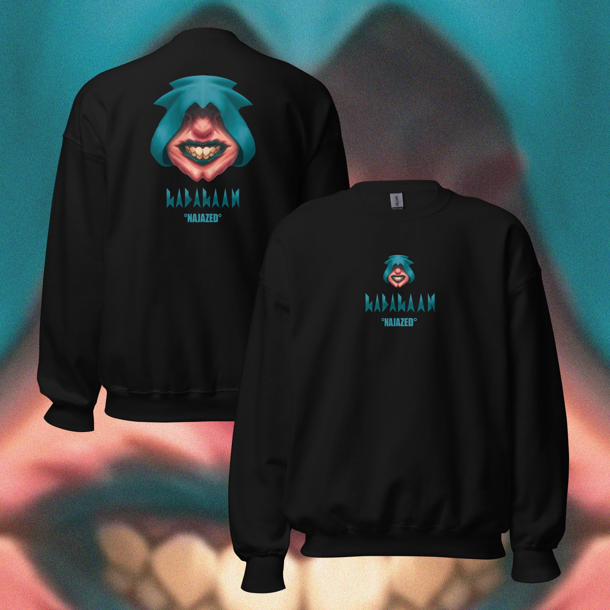 SWEATSHIRT NAJAZED BLEU