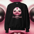 SWEATSHIRT POUPON ROSE