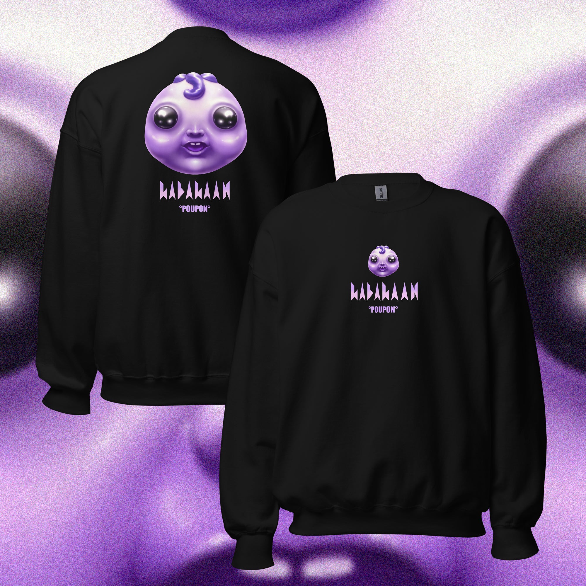 SWEATSHIRT POUPON VIOLET