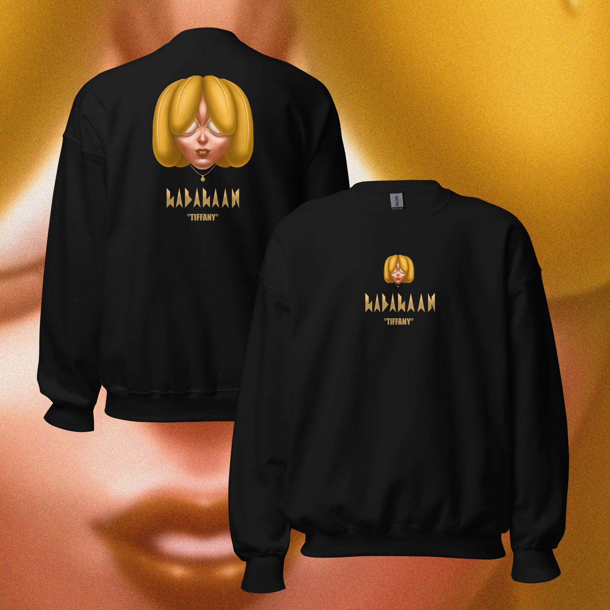 SWEATSHIRT TIFFANY JAUNE