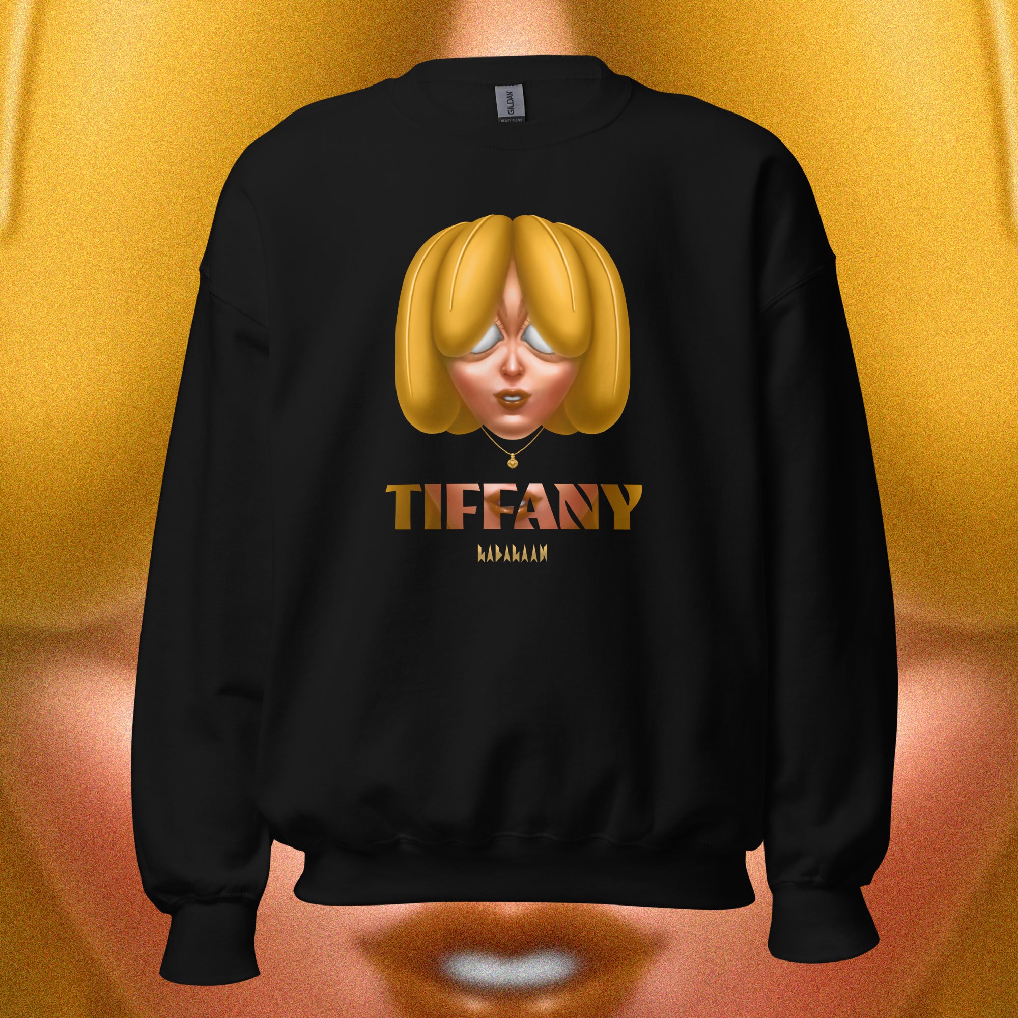SWEATSHIRT TIFFANY JAUNE