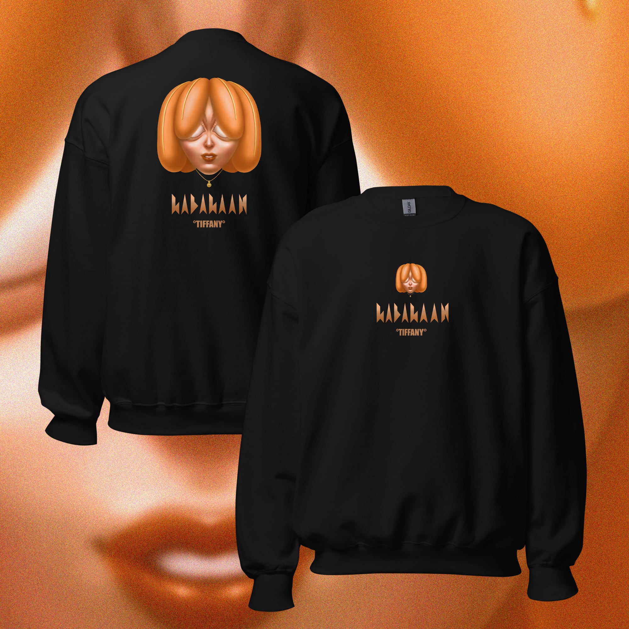 SWEATSHIRT TIFFANY ORANGE