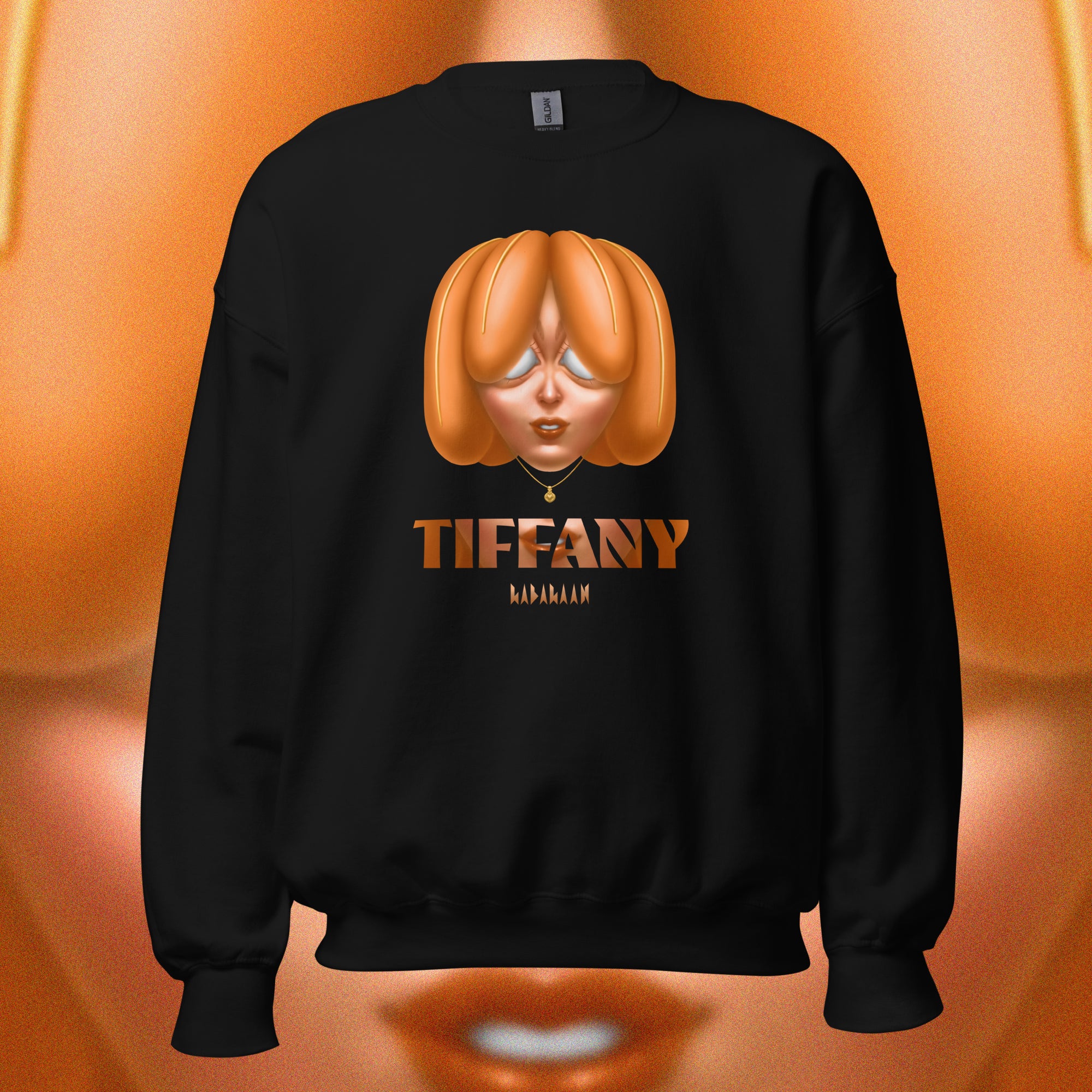 SWEATSHIRT TIFFANY ORANGE