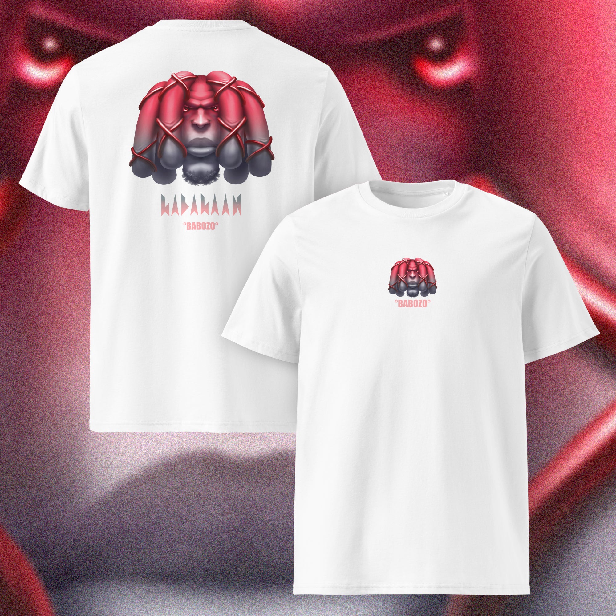 T-SHIRT BABOZO ROUGE