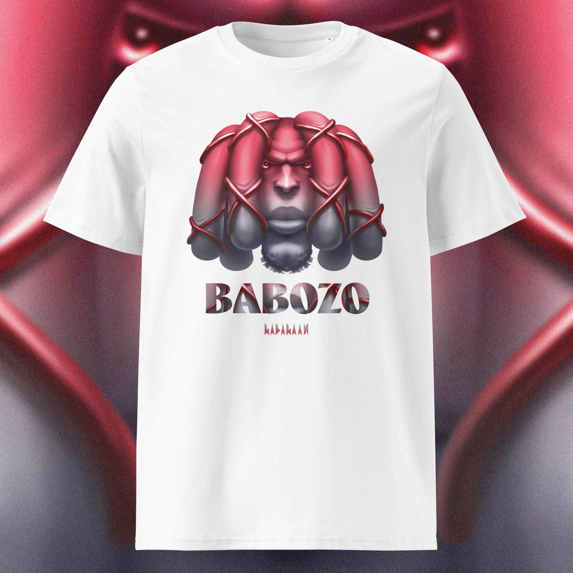 T-SHIRT BABOZO ROUGE