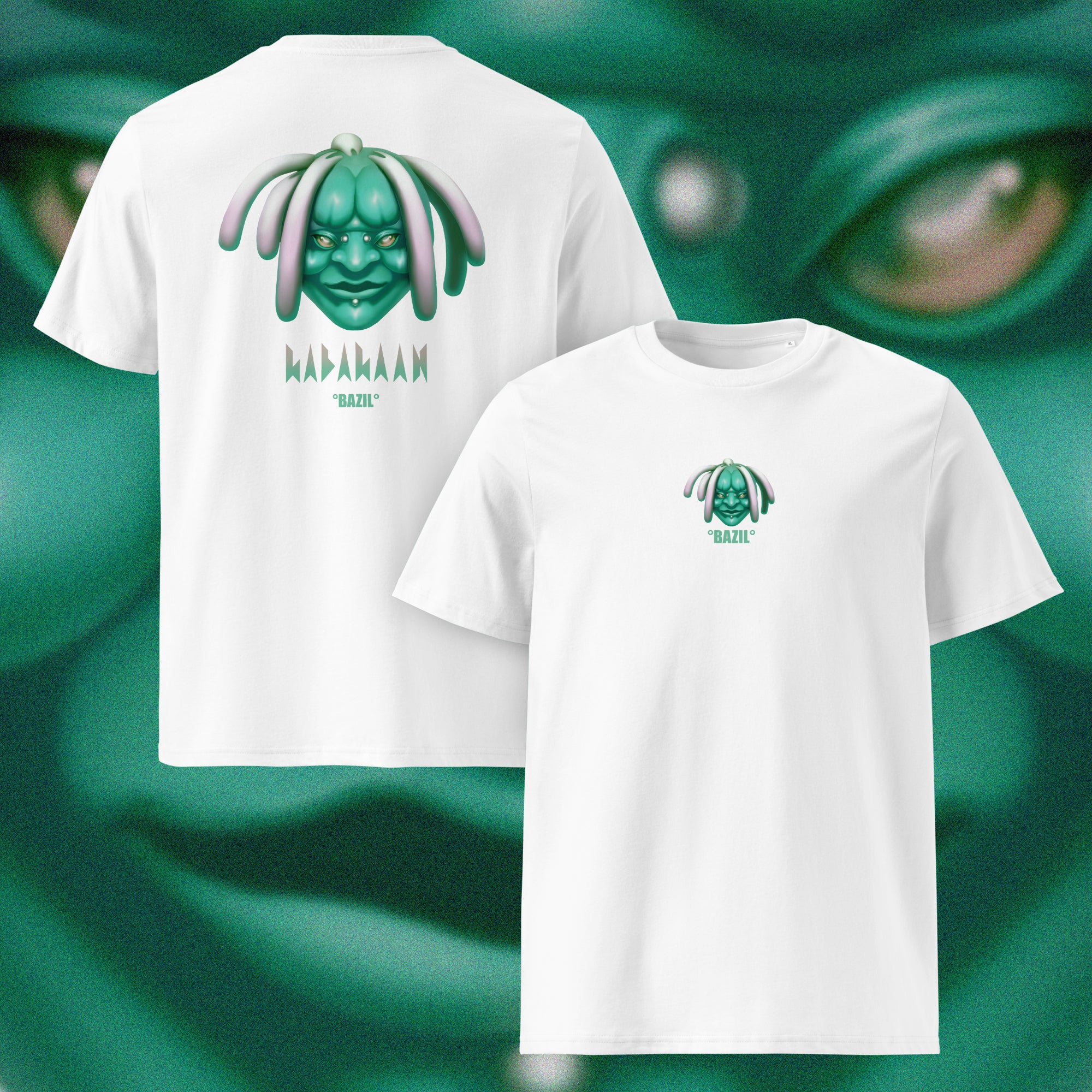 T-SHIRT BAZIL VERT