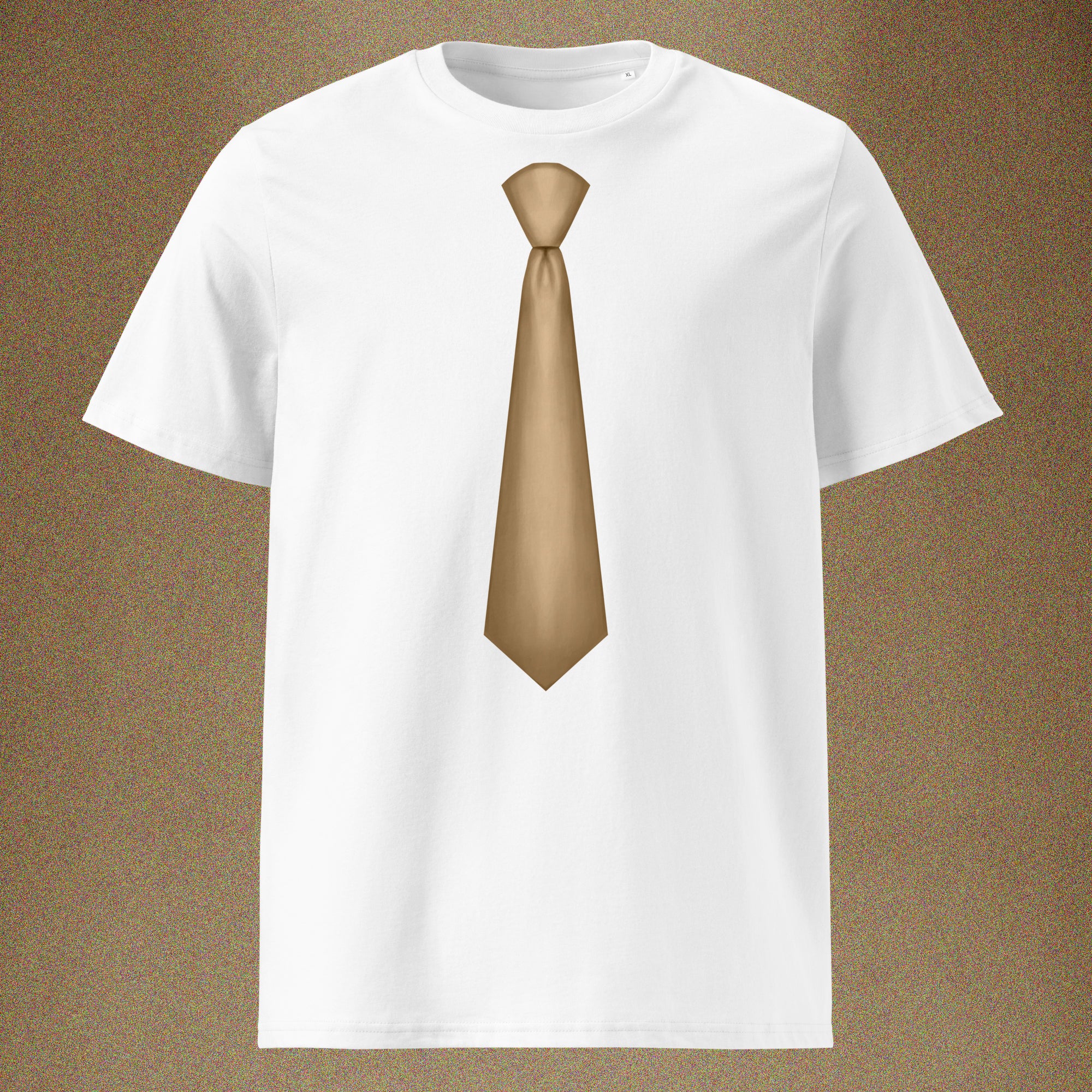 T-SHIRT CRAVATE BEIGE