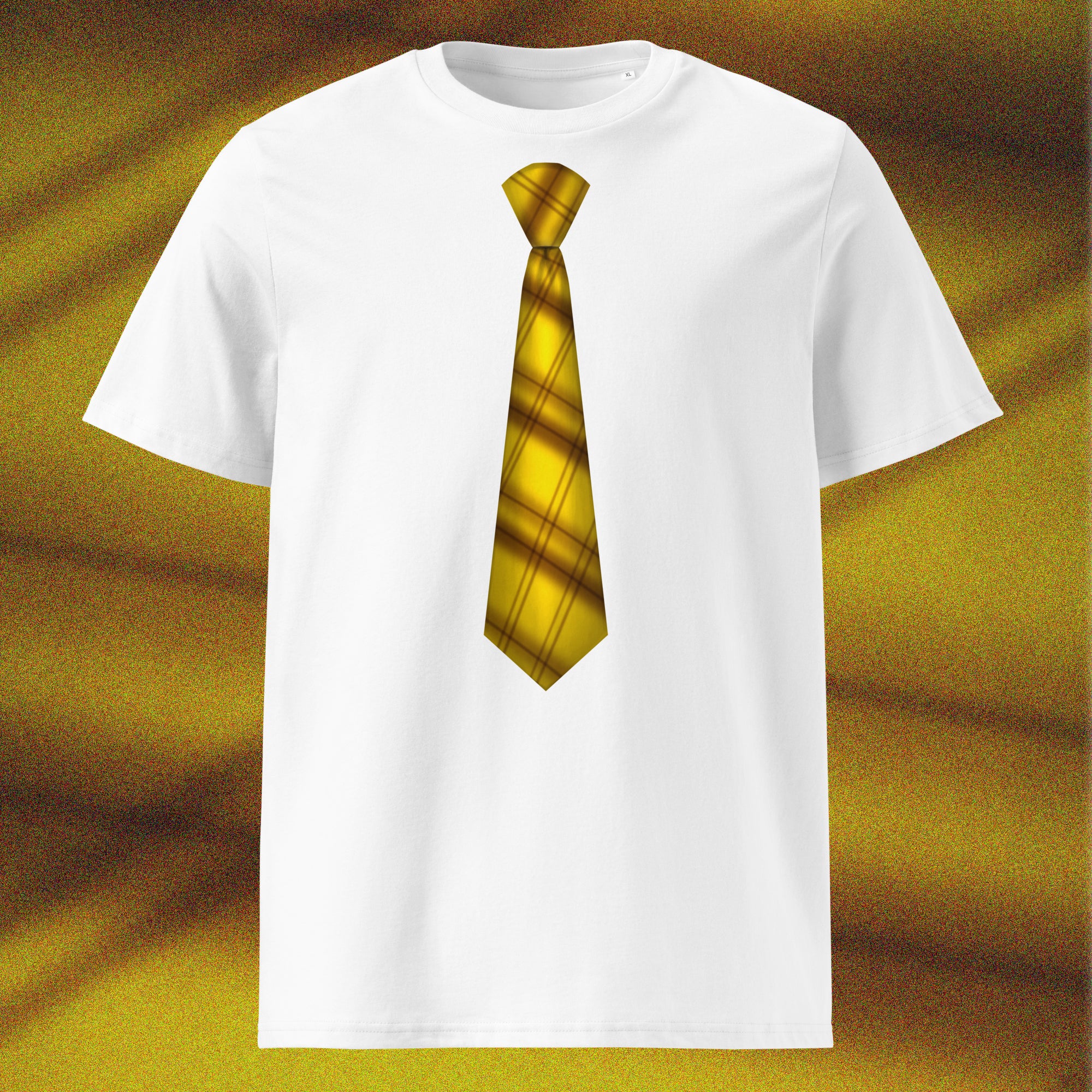 T-SHIRT CRAVATE JAUNE