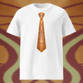 T-SHIRT CRAVATE ORANGE