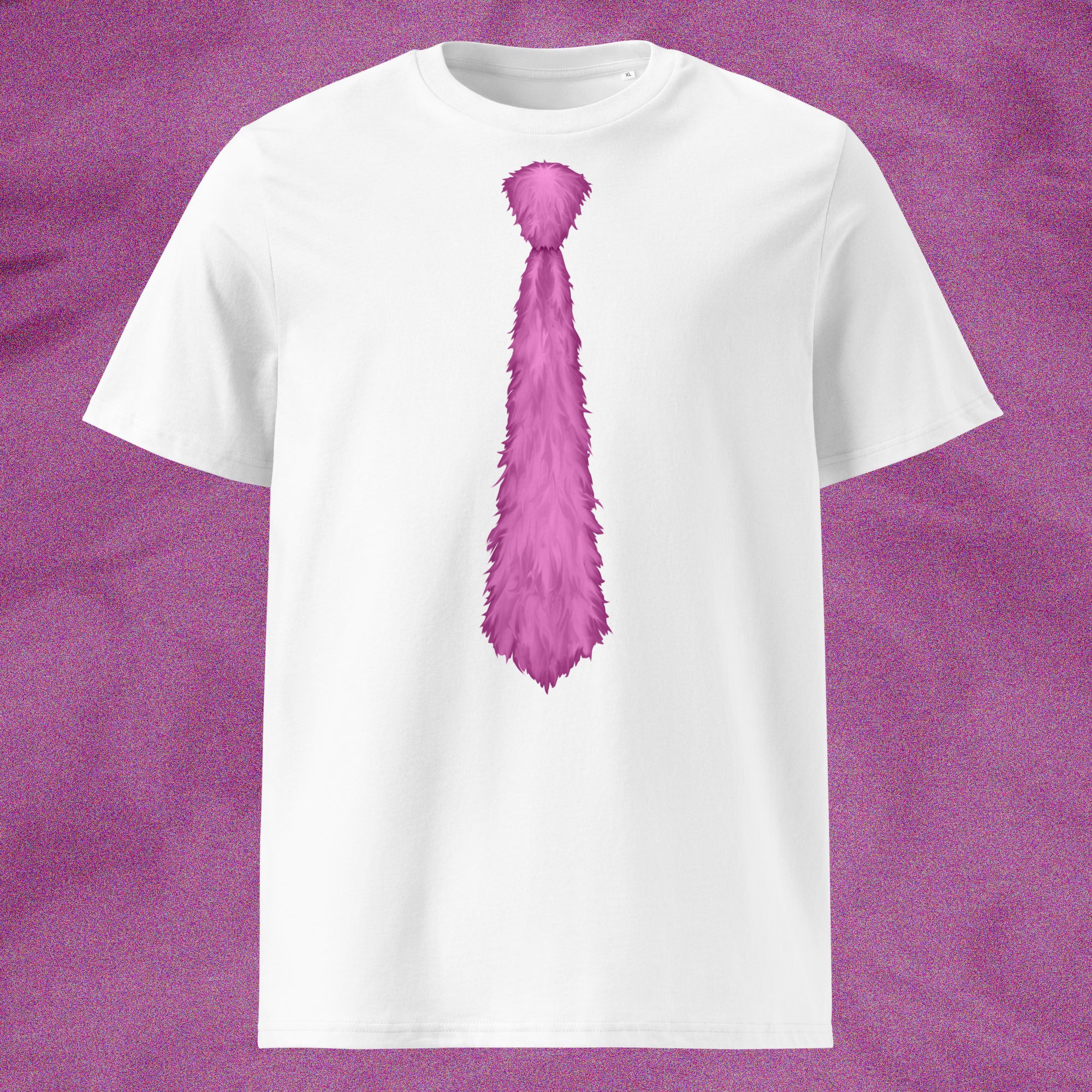 T-SHIRT CRAVATE ROSE