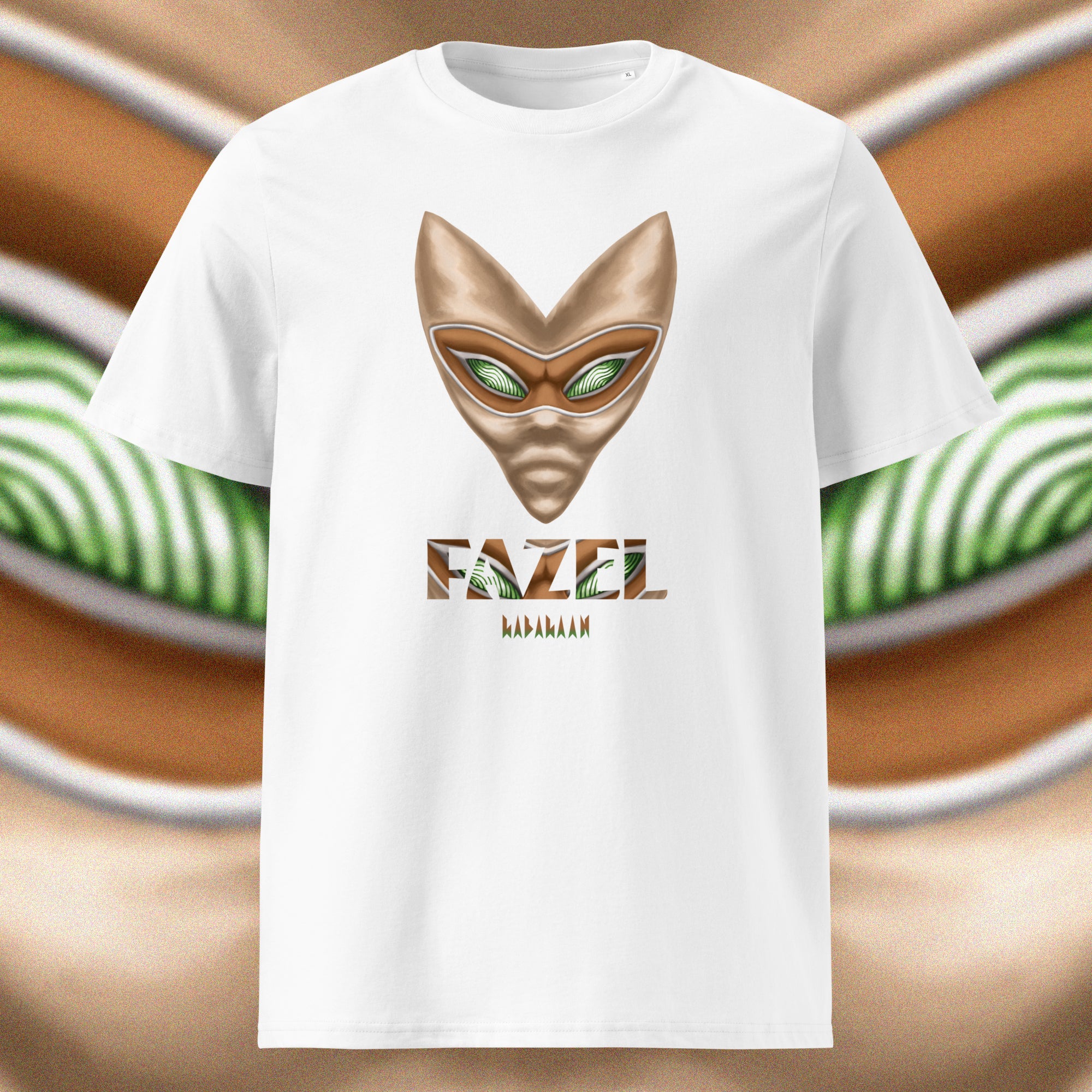 T-SHIRT FAZEL MARRON
