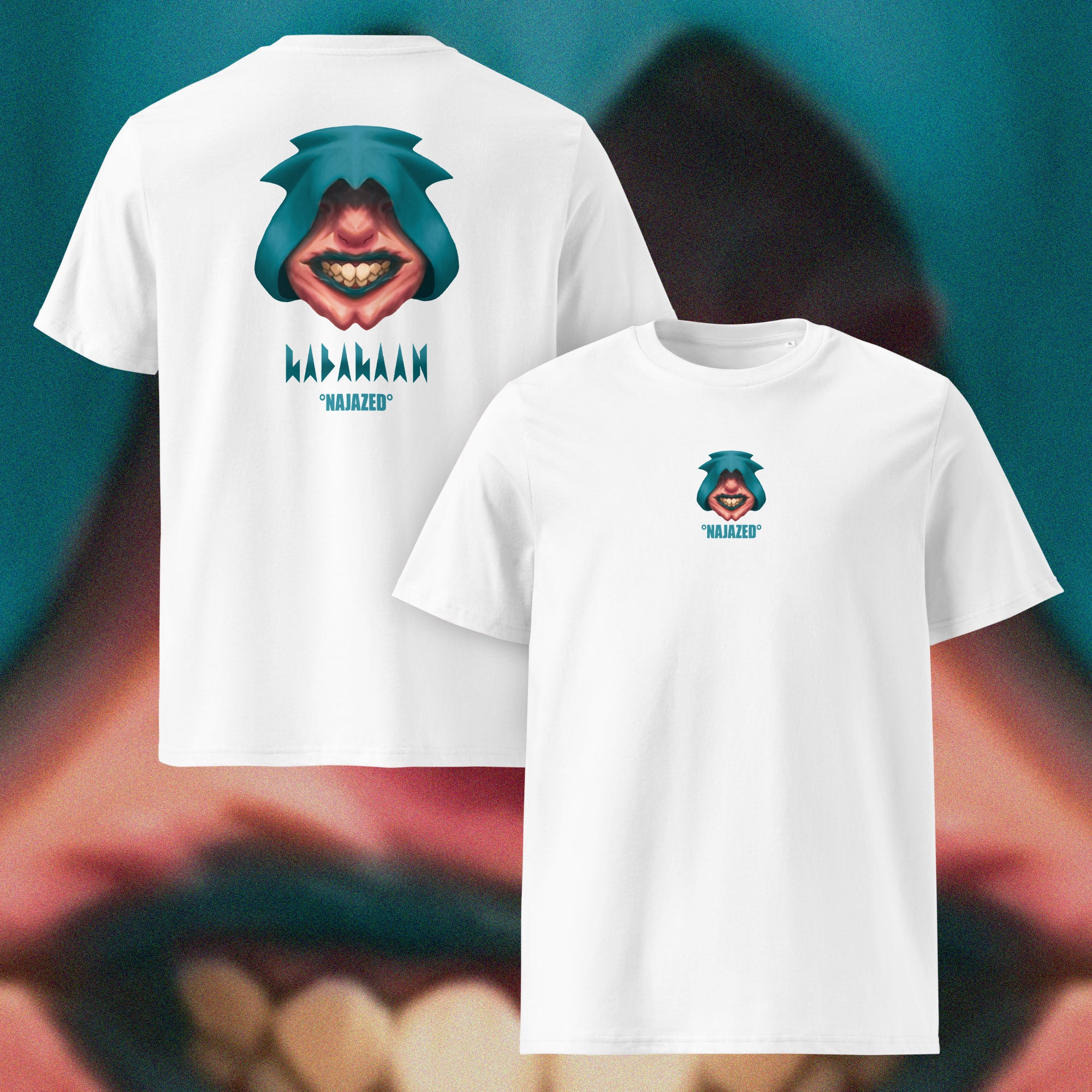 T-SHIRT NAJAZED BLEU