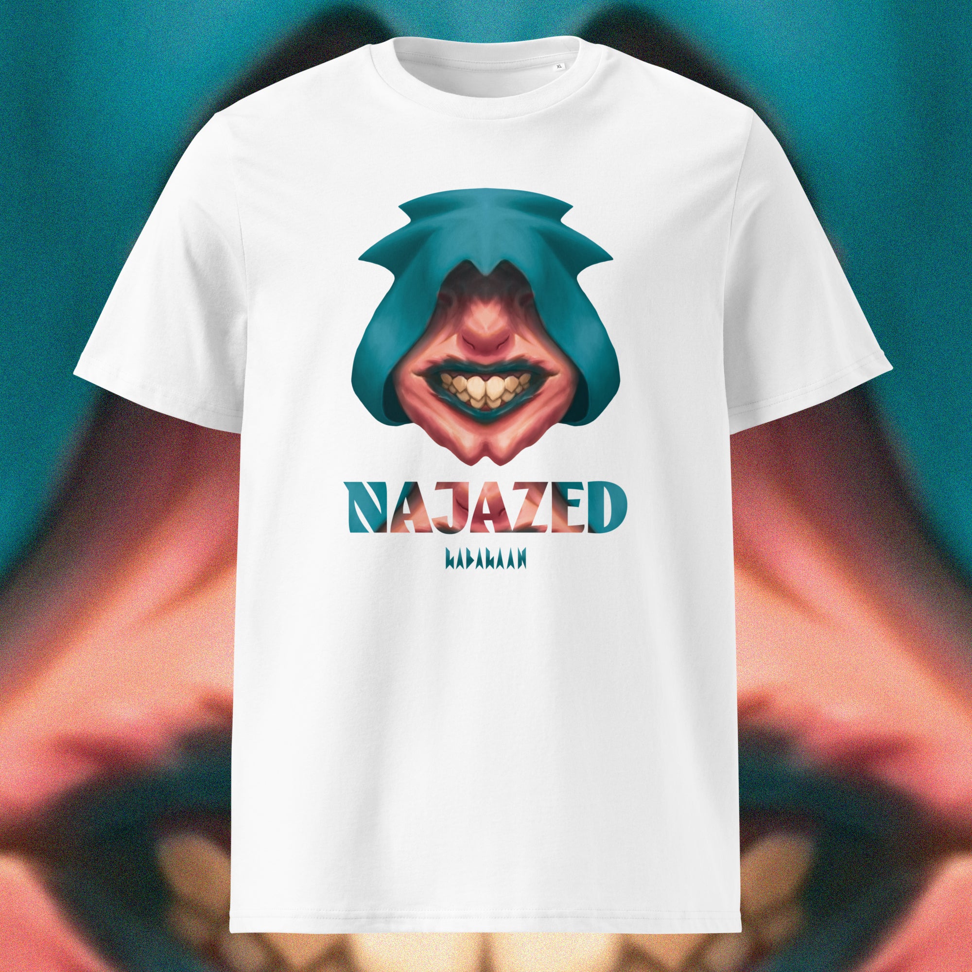 T-SHIRT NAJAZED BLEU