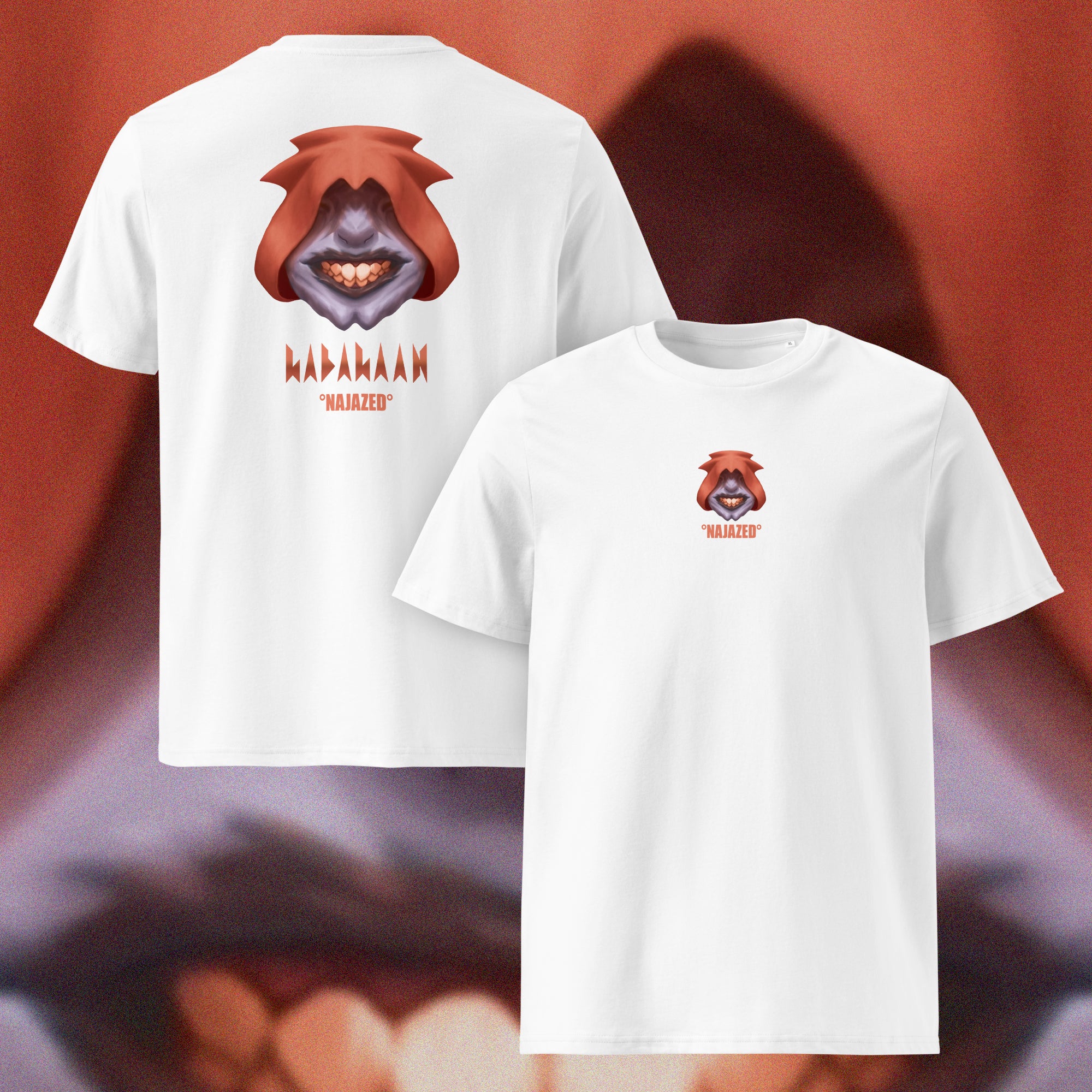 T-SHIRT NAJAZED ROUGE ORIGINAL