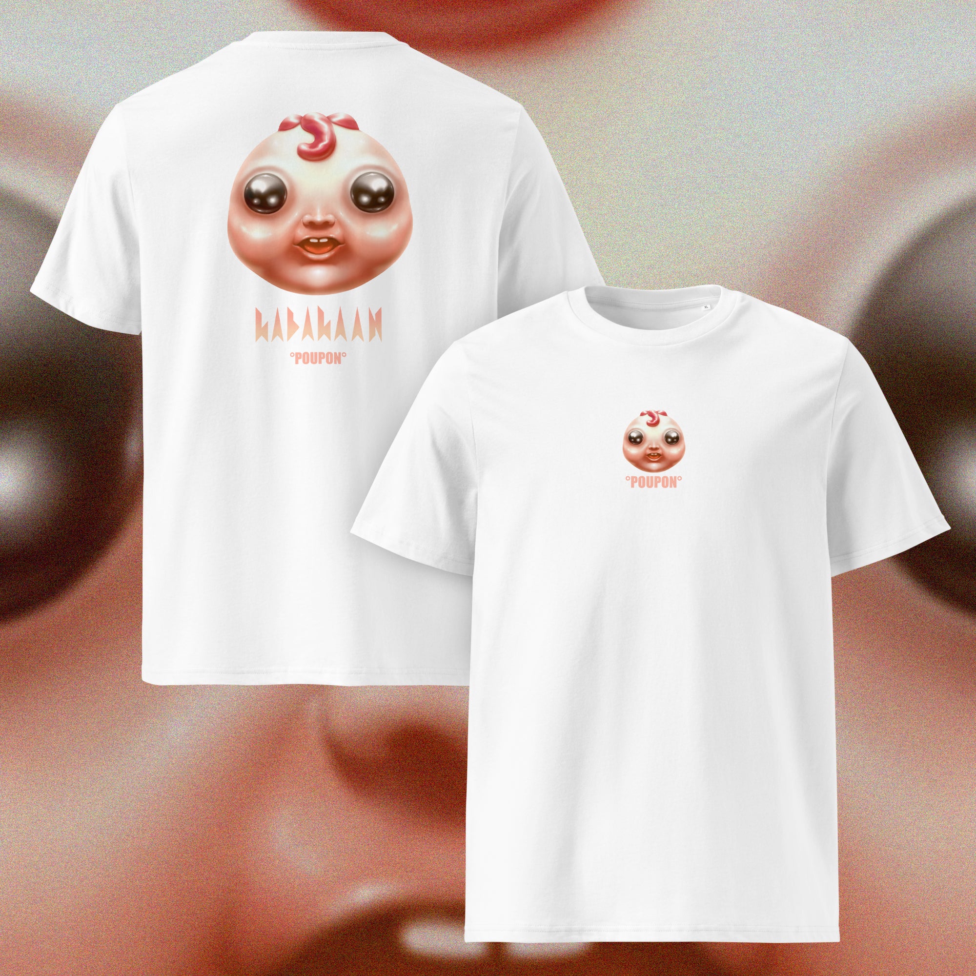 T-SHIRT POUPON BEIGE