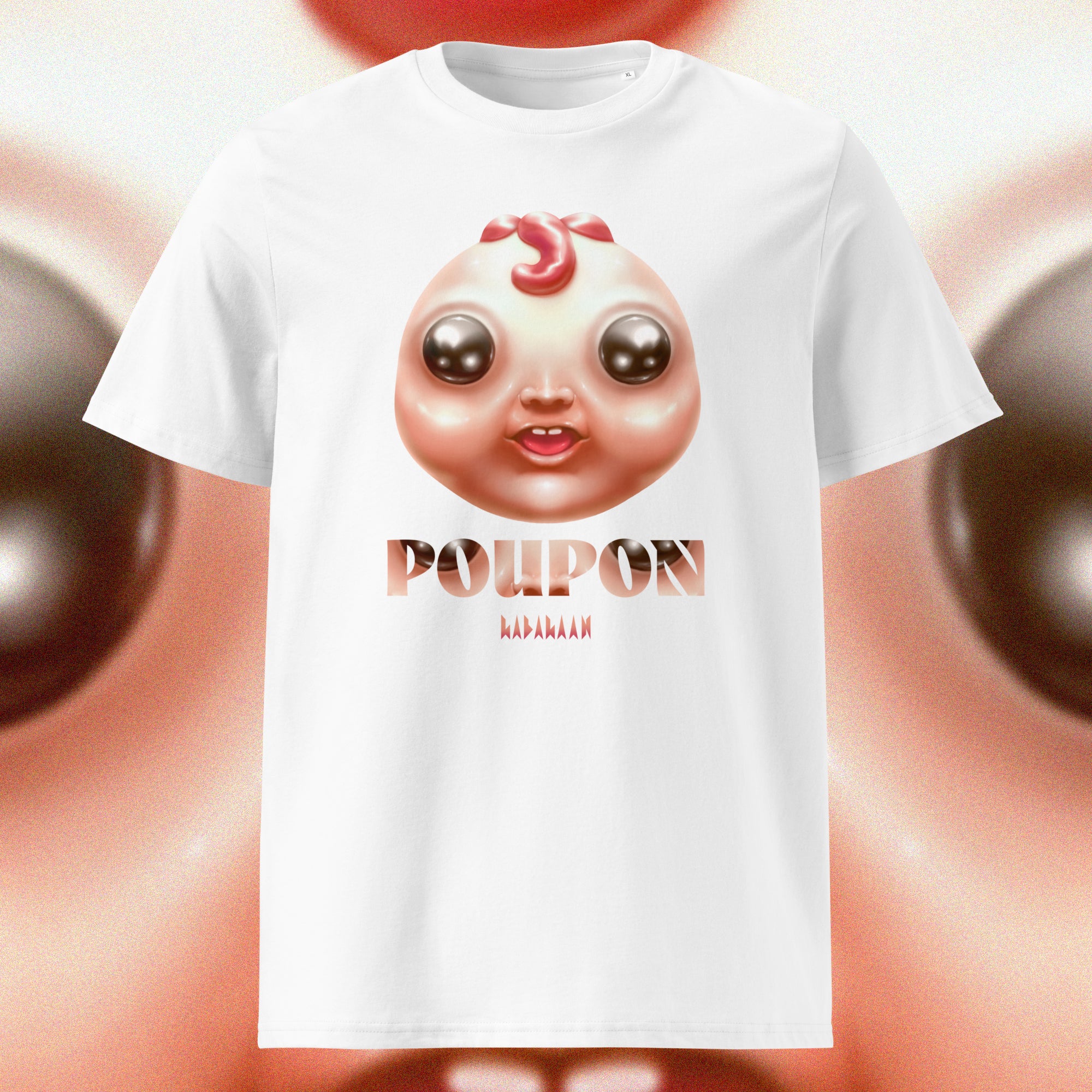 T-SHIRT POUPON BEIGE