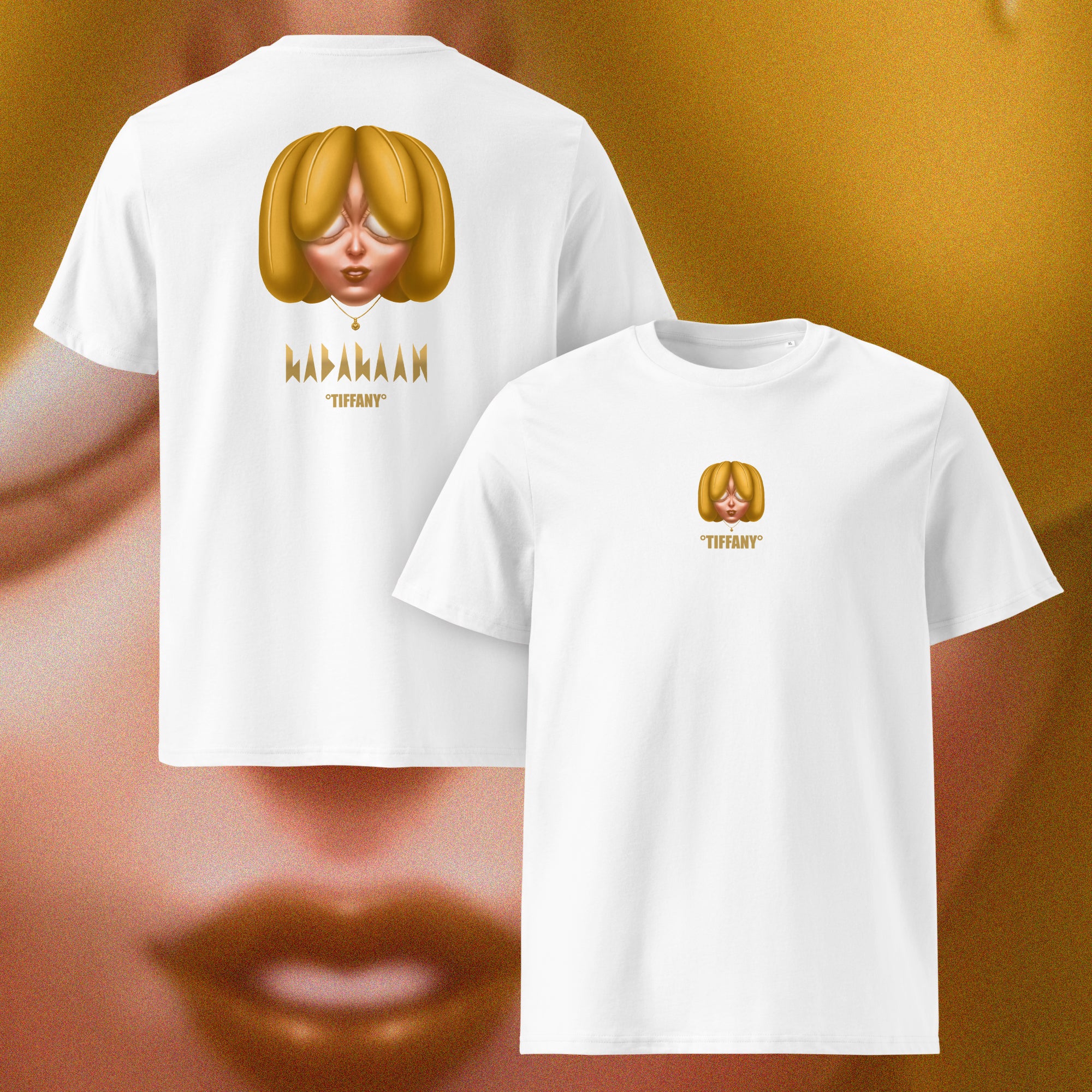 T-SHIRT TIFFANY JAUNE