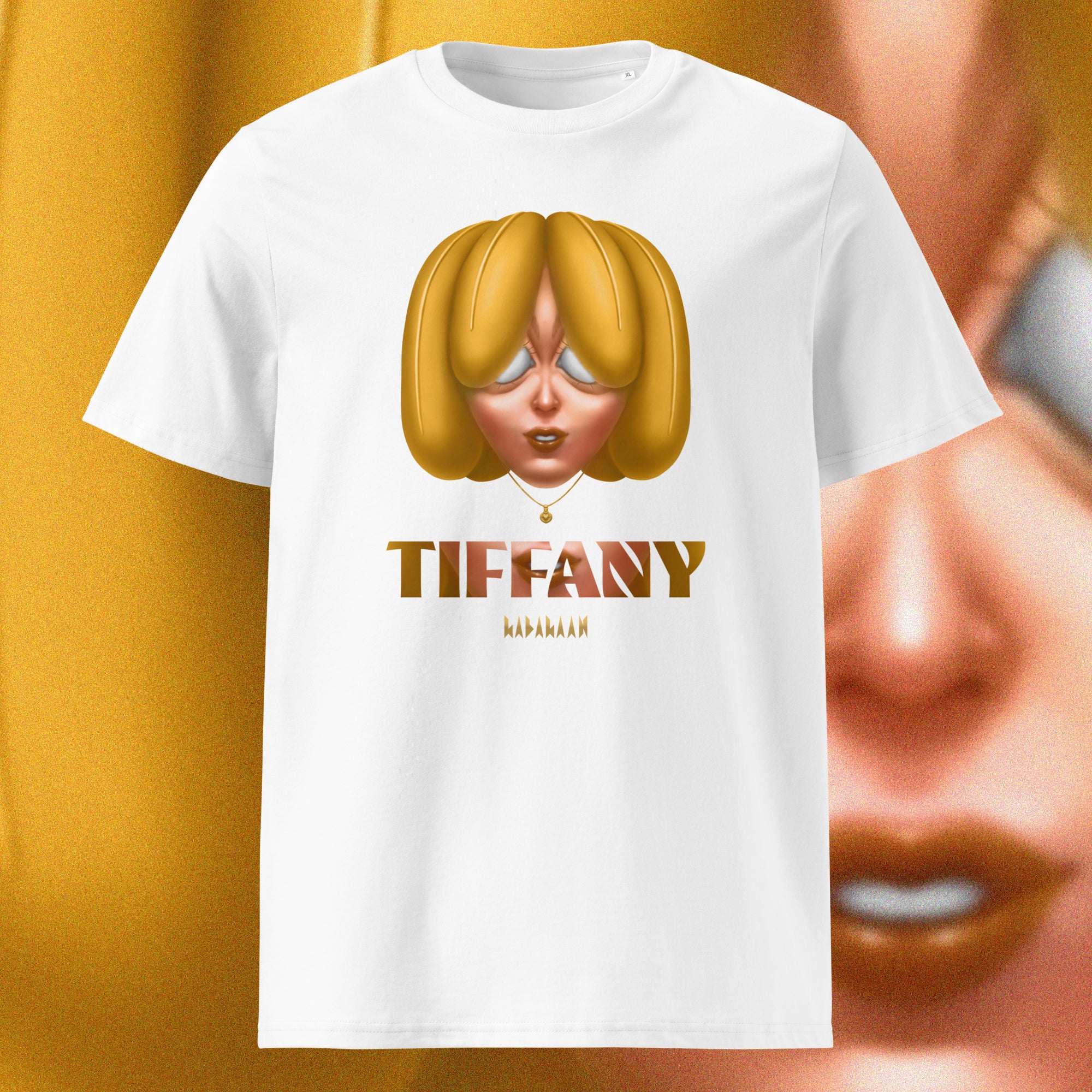 T-SHIRT TIFFANY JAUNE