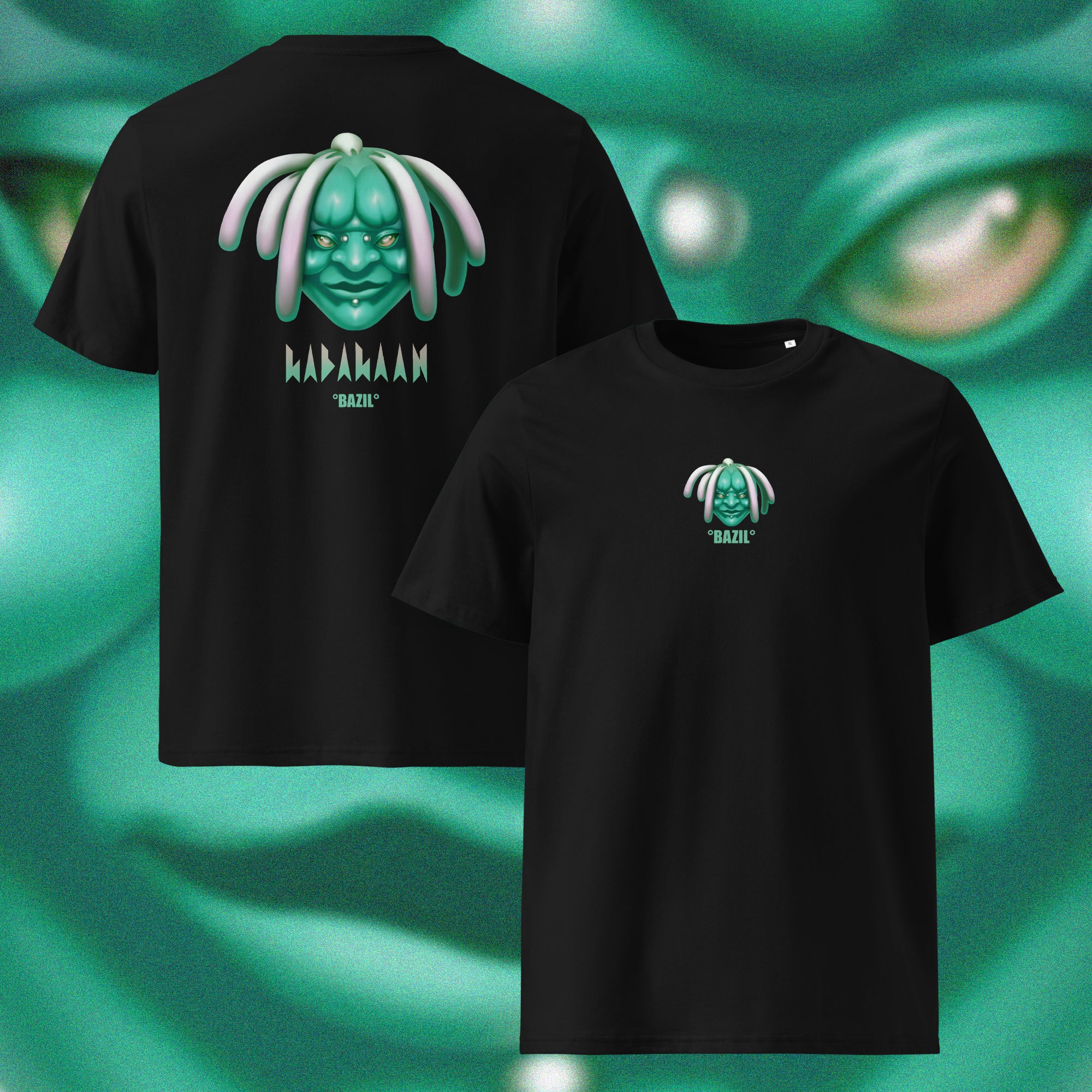 T-SHIRT BAZIL VERT