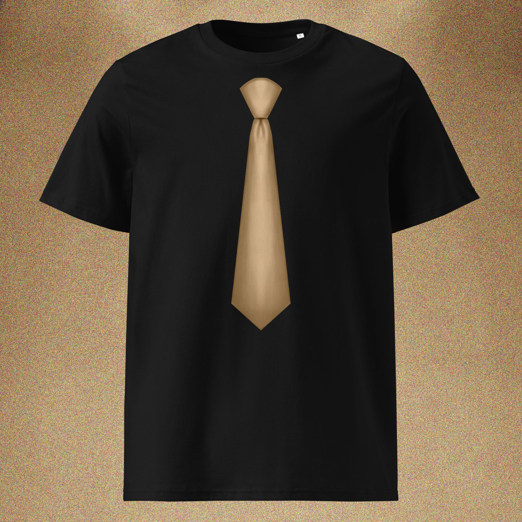 T-SHIRT CRAVATE BEIGE