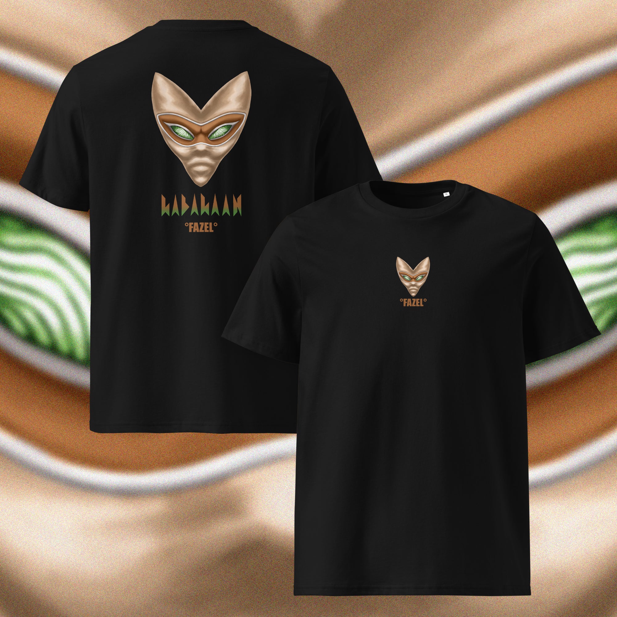 T-SHIRT FAZEL MARRON