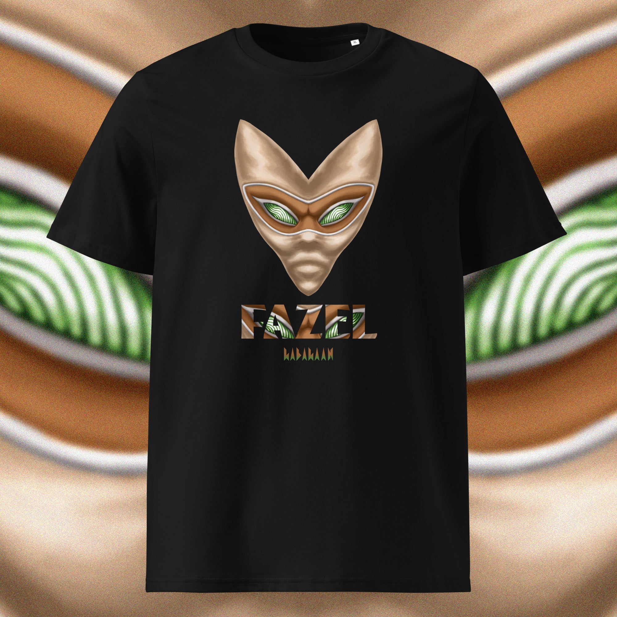 T-SHIRT FAZEL MARRON