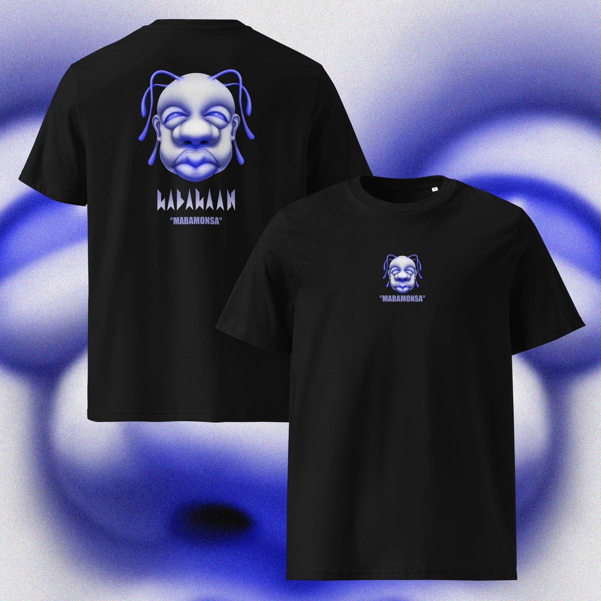 T-SHIRT MABAMONSA BLEU