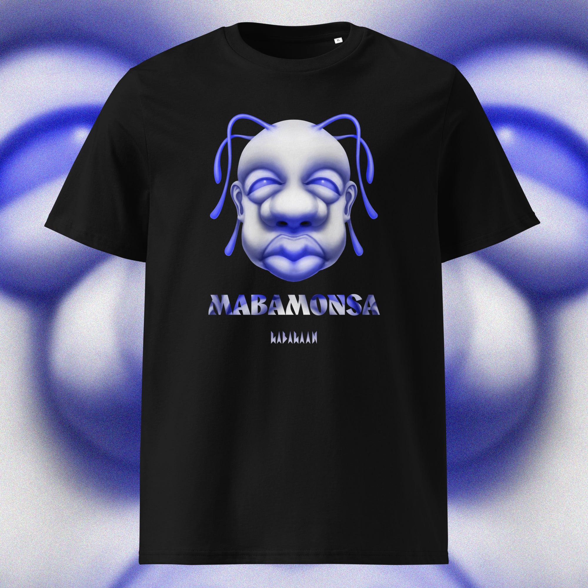T-SHIRT MABAMONSA BLEU