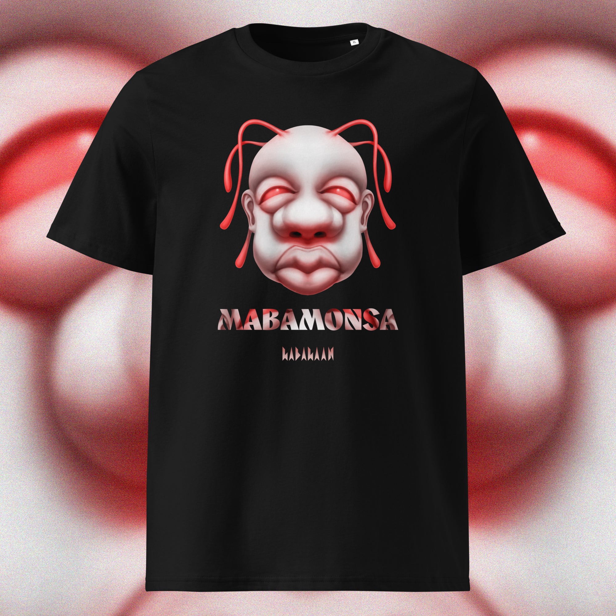 T-SHIRT MABAMONSA ROUGE