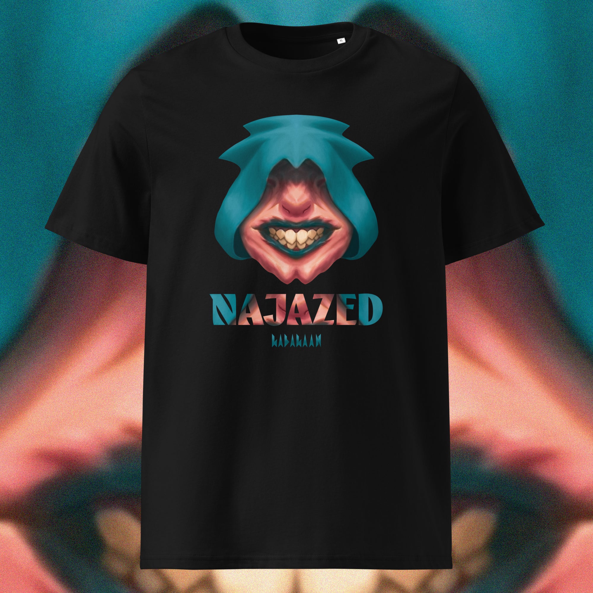 T-SHIRT NAJAZED BLEU
