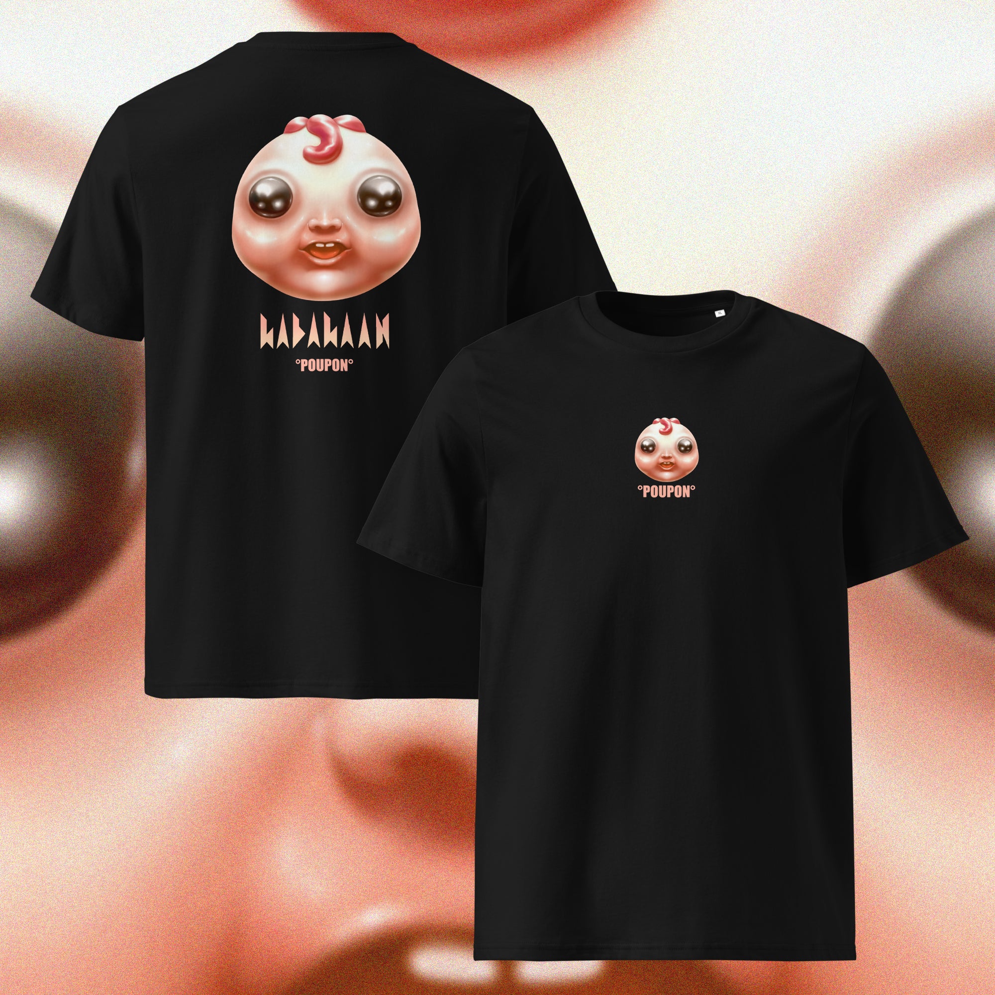 T-SHIRT POUPON BEIGE