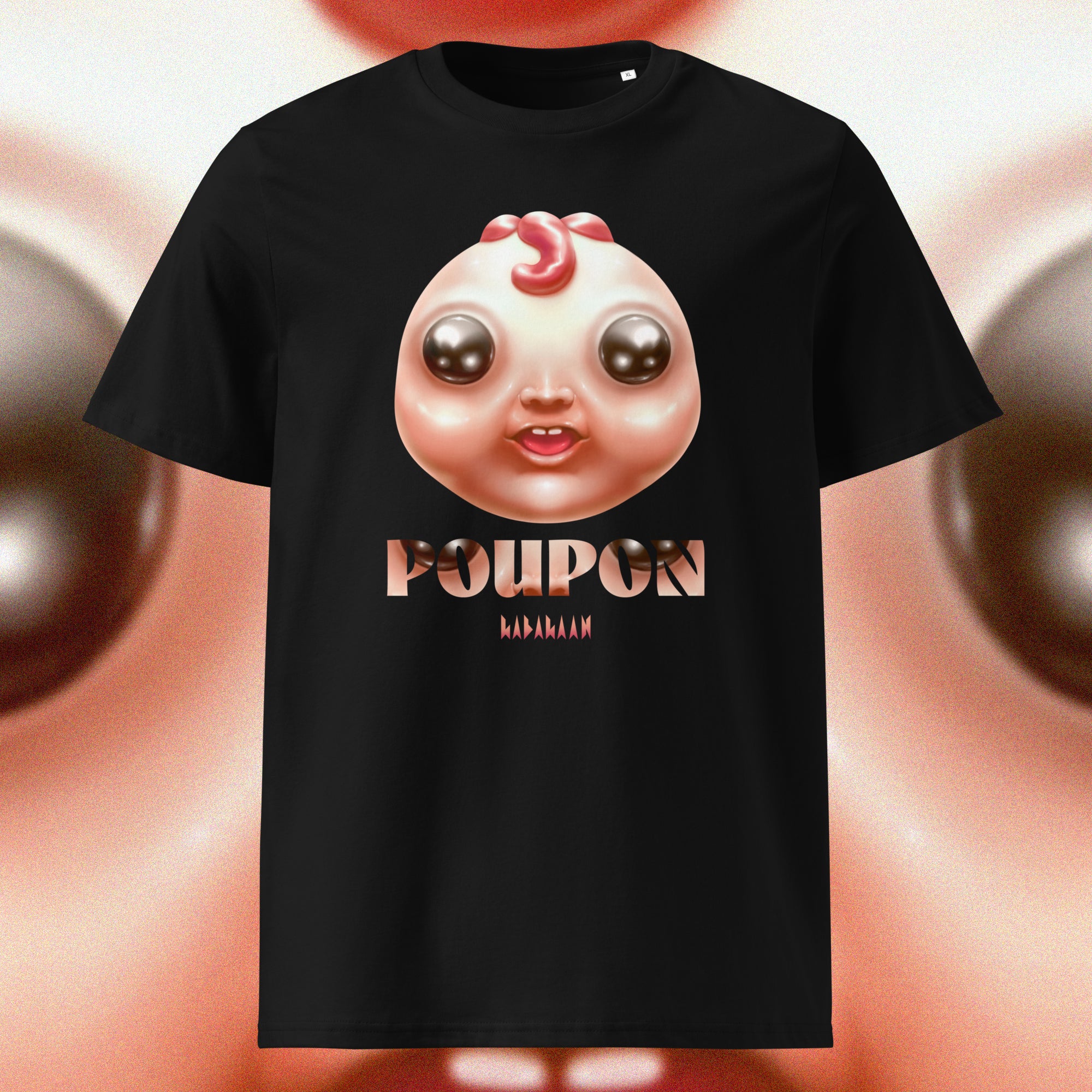 T-SHIRT POUPON BEIGE